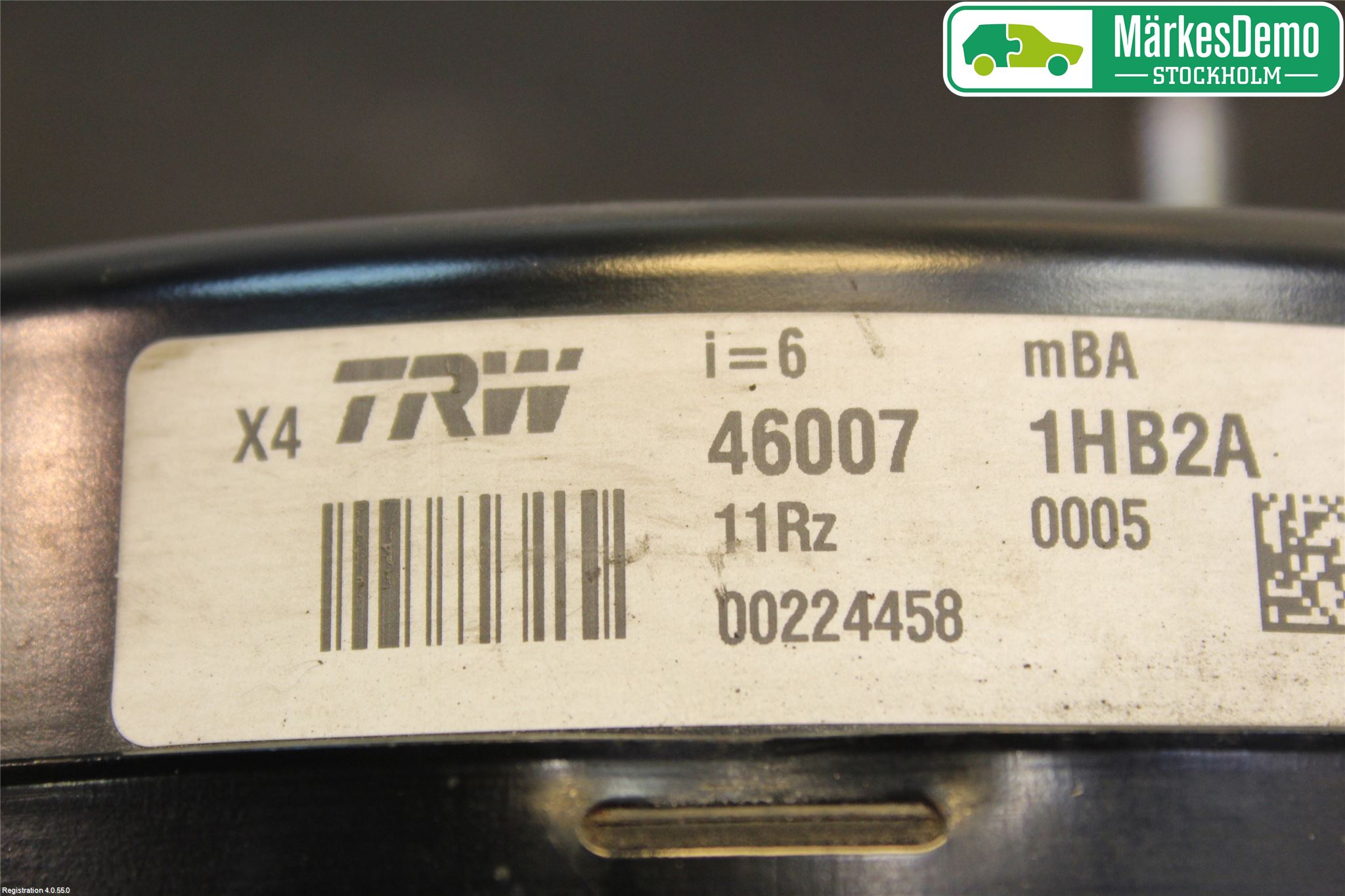 Nissan MICRA 11-16 Bremseservo
