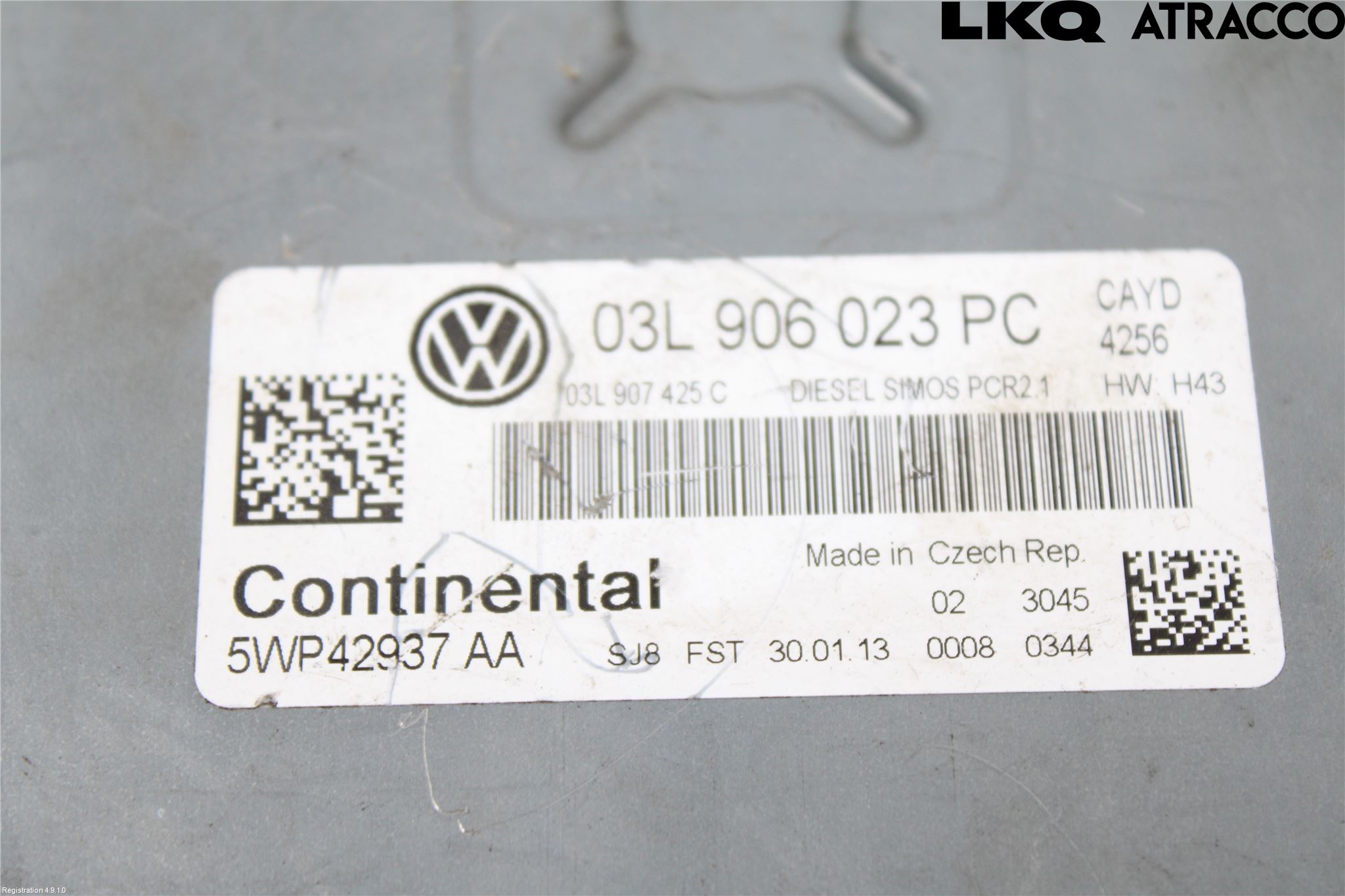 Volkswagen VW CADDY 11-15 Styreenhet Dieselpumpe