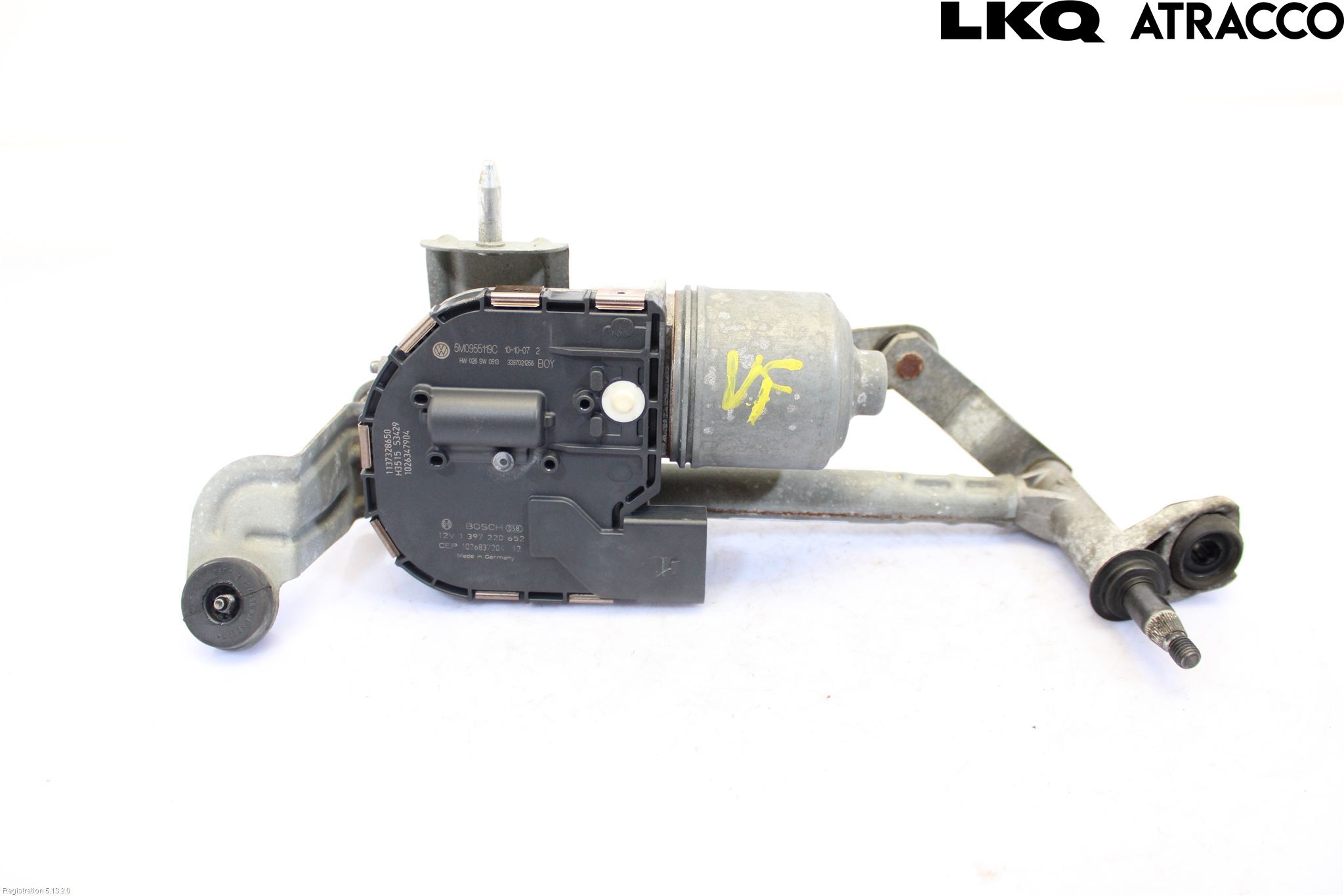 Volkswagen VW GOLF PLUS/CROSS GOLF 04-14 Viskermotor Frontrute