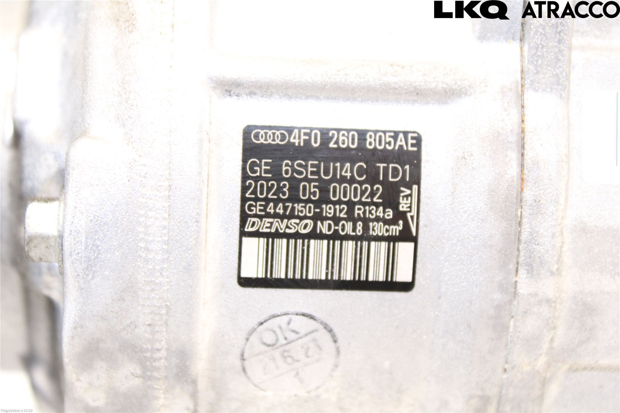 Audi A6/S6     05-11 Varme Ac Kompressor