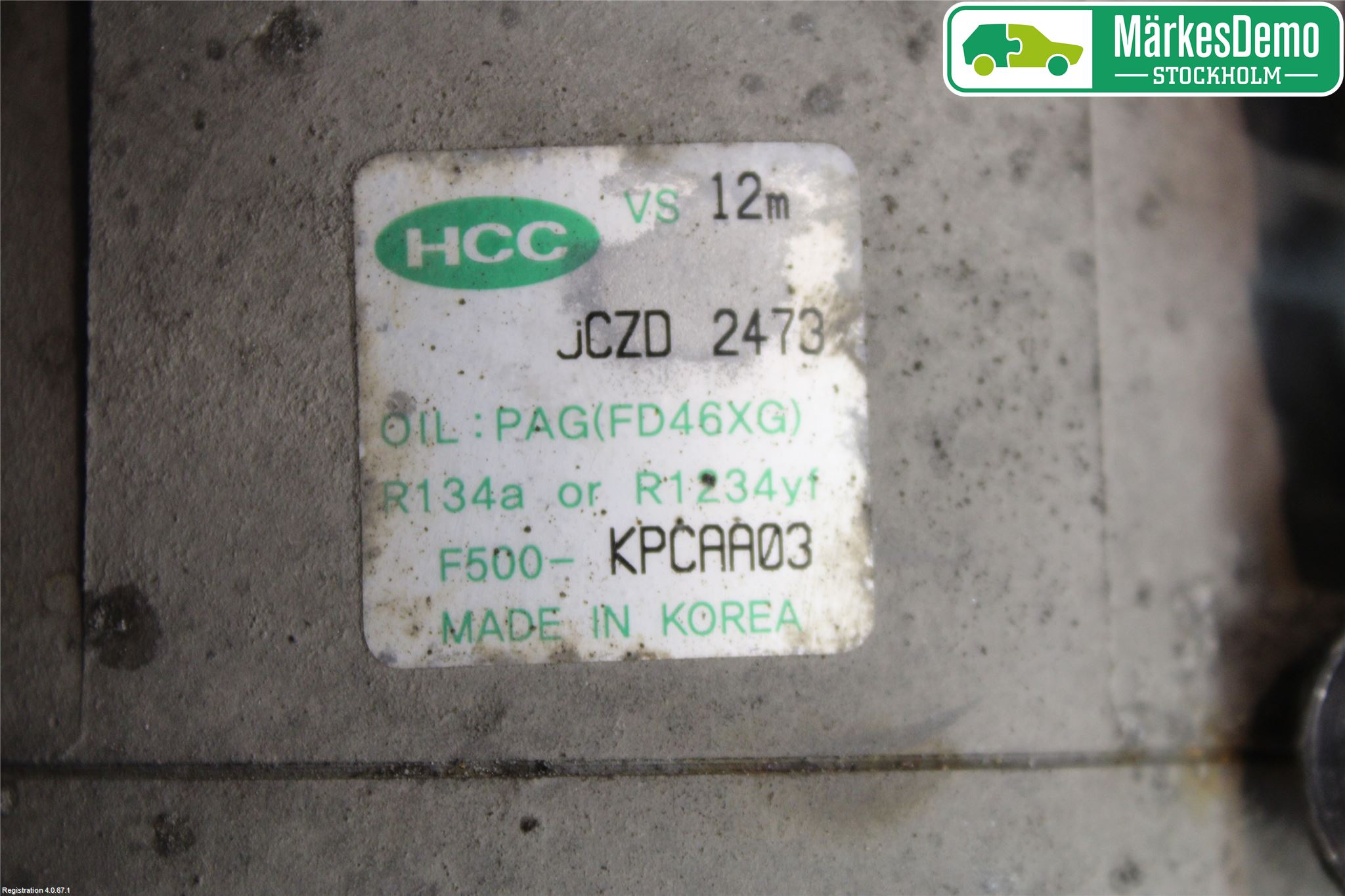 Hyundai i20 PB 09-14 Varme Ac Kompressor