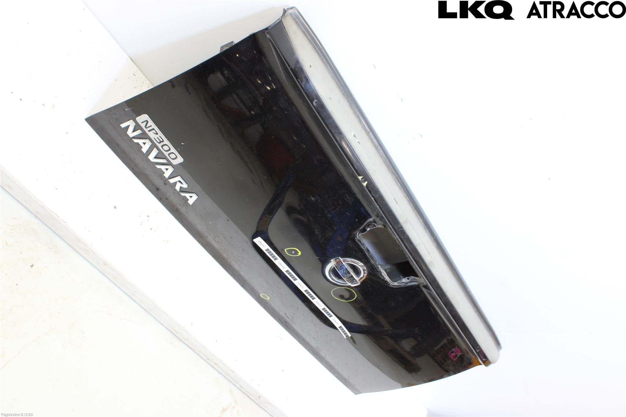 Nissan NAVARA 05-16 Lasteplan Luke Bak