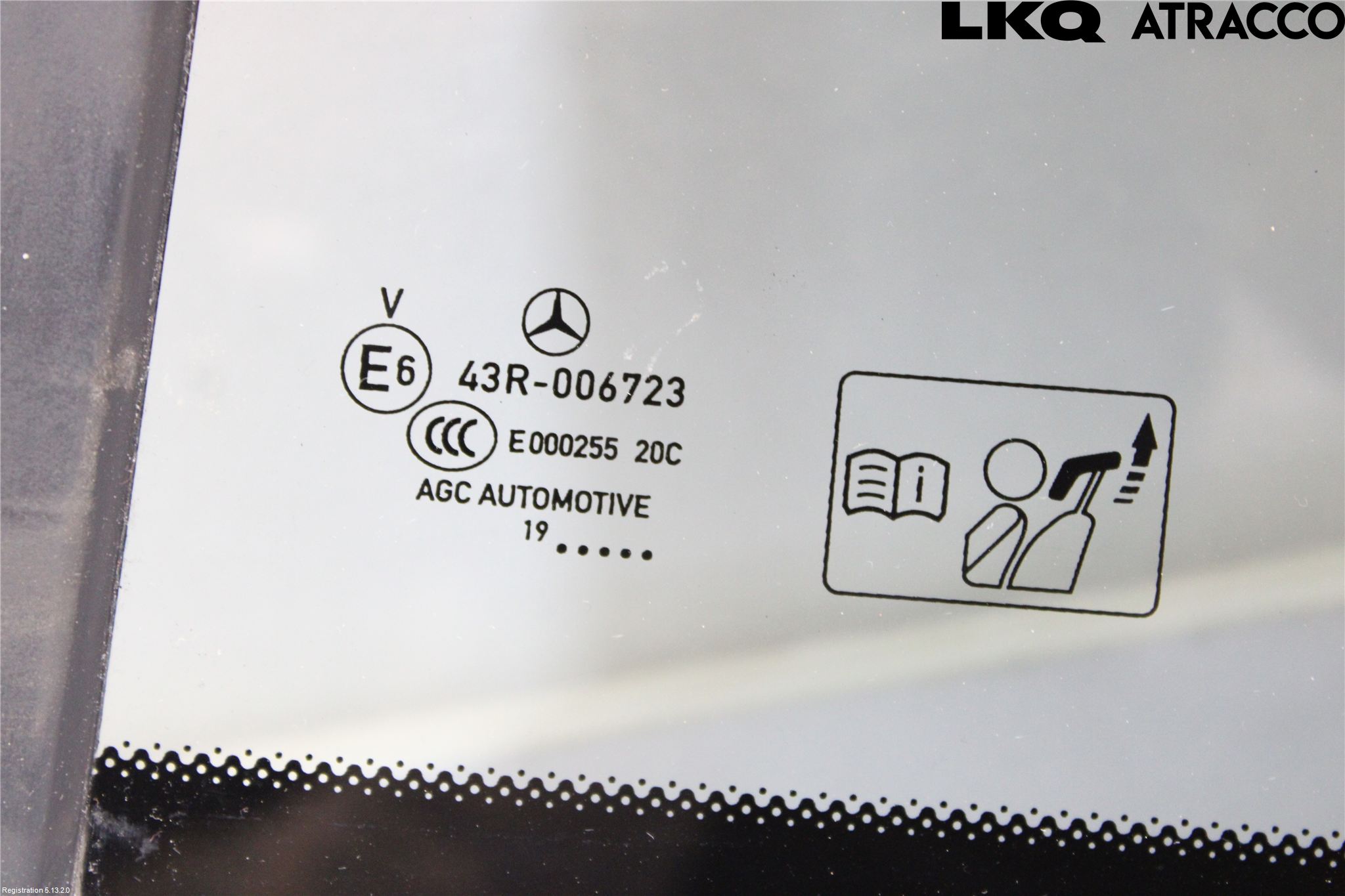 Mercedes-Benz MB A-KLASS (W177) 18- Dørrute Bak Vens Trekant 4D