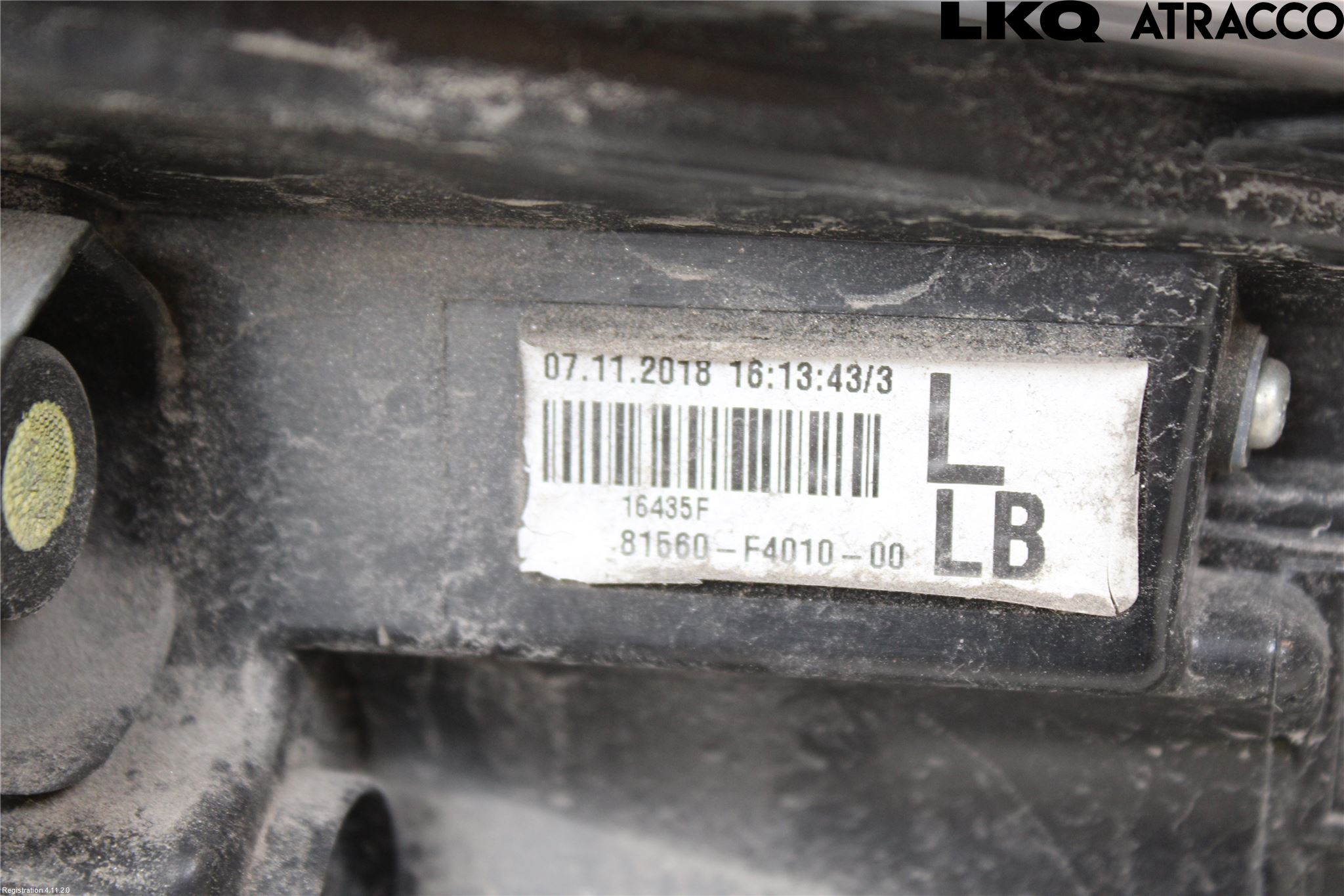 Toyota C-HR 16-23 Baklykt Venstre