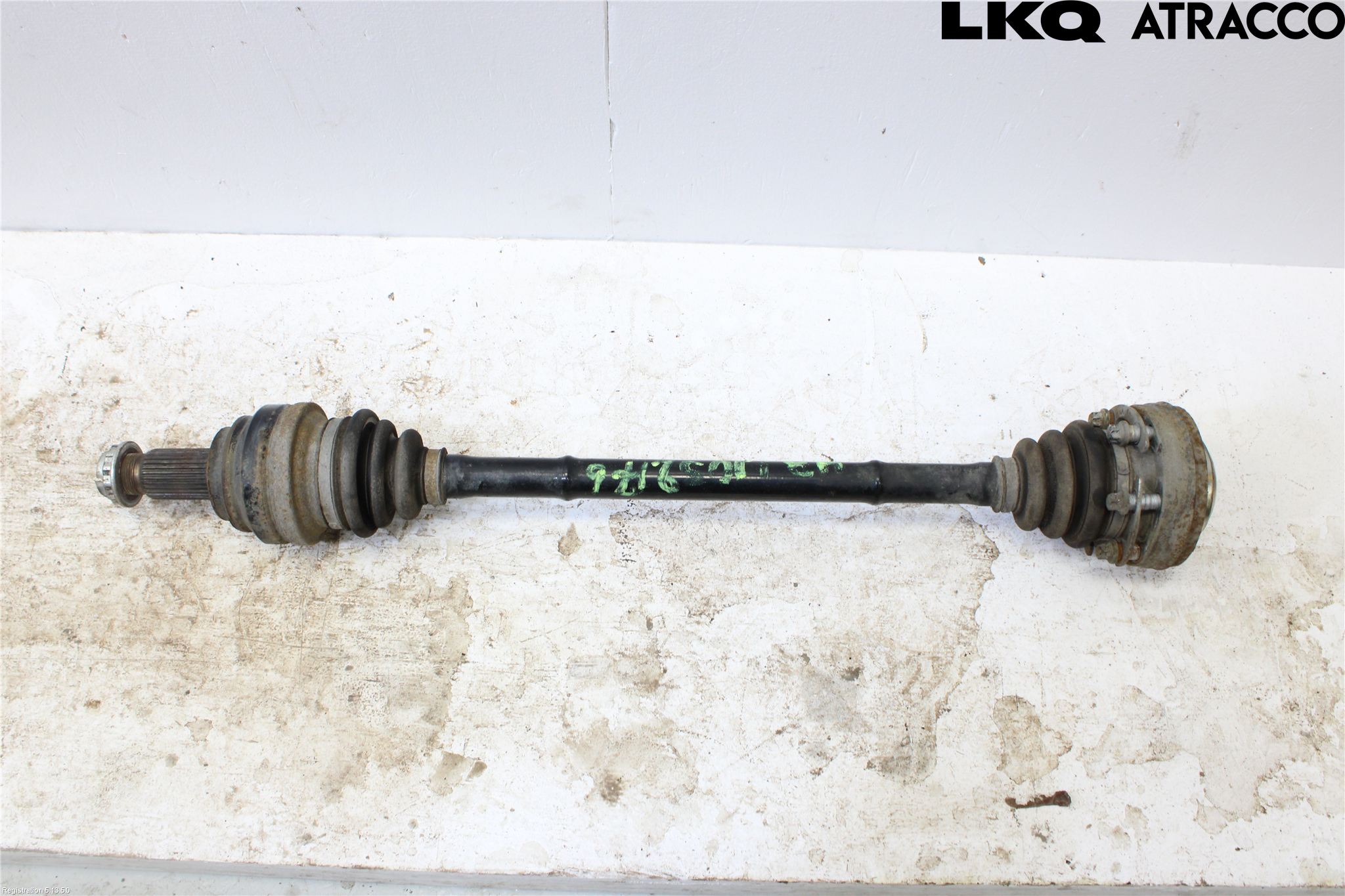 BMW X1 E84 10-15 Drivaksel Bak Kompl Høyre