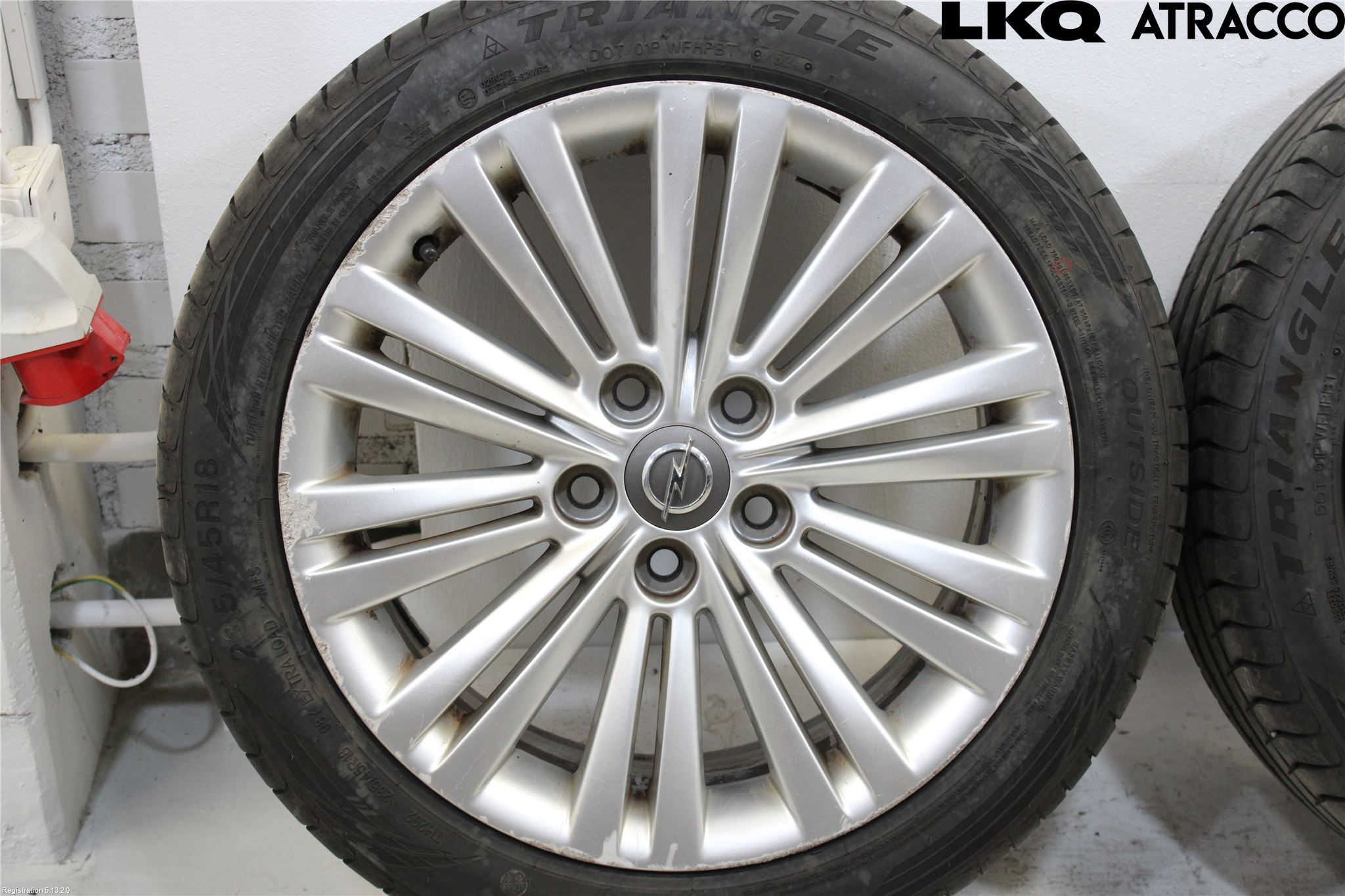 Opel INSIGNIA 09-16 Felg Aluminium Sett 4Stk