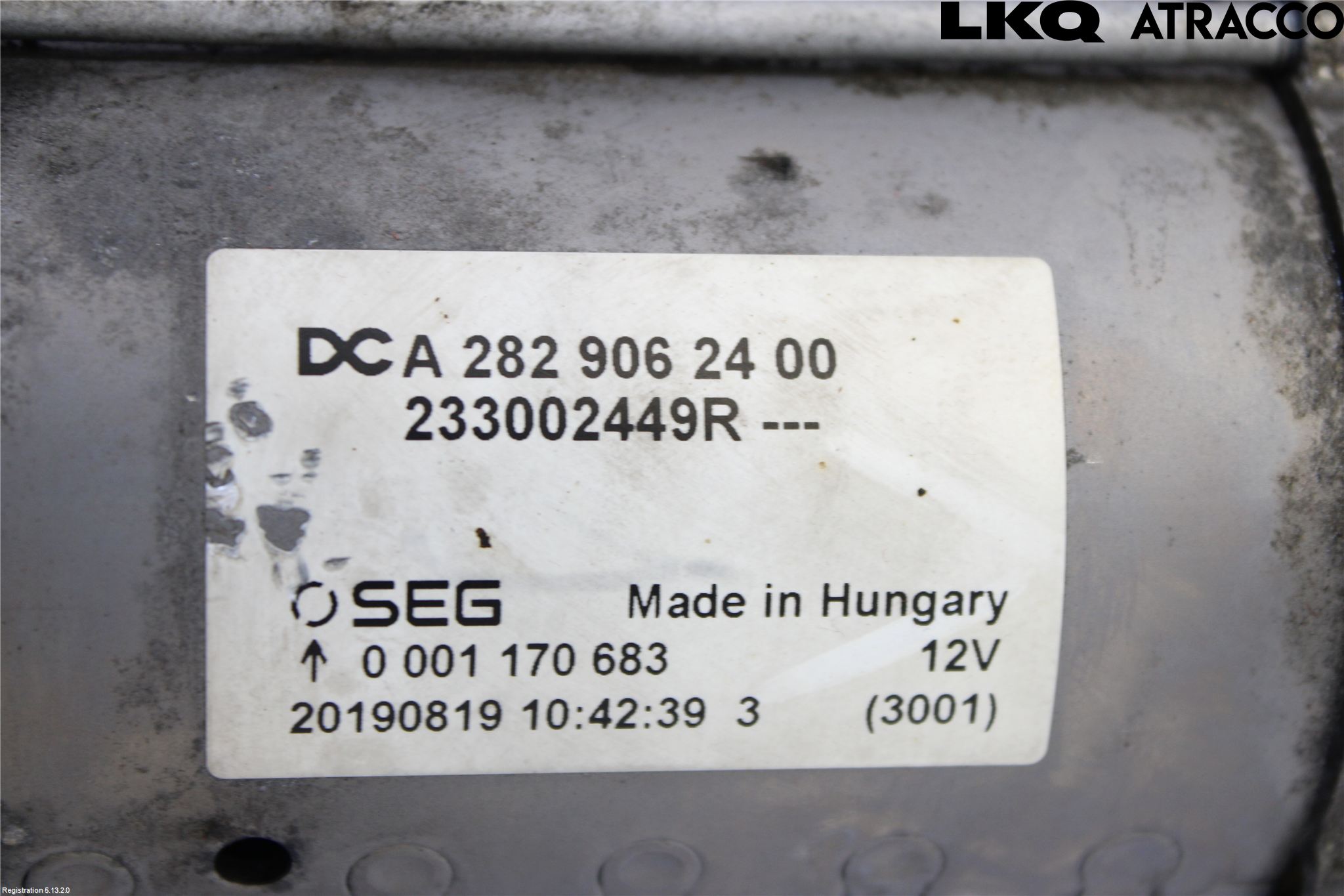 Mercedes-Benz MB A-KLASS (W177) 18- Startmotor