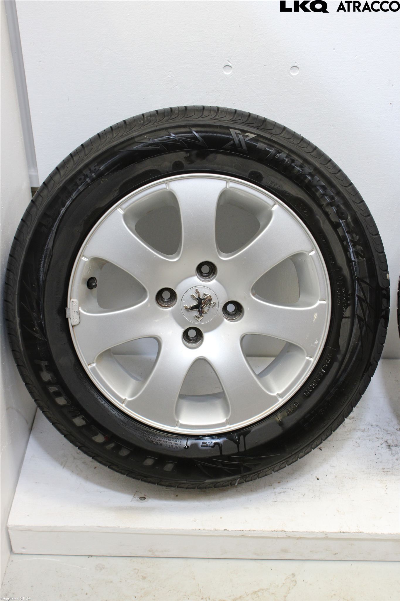 Peugeot 307     05-08 Dekk Sommer På Alu Felg 4Stk