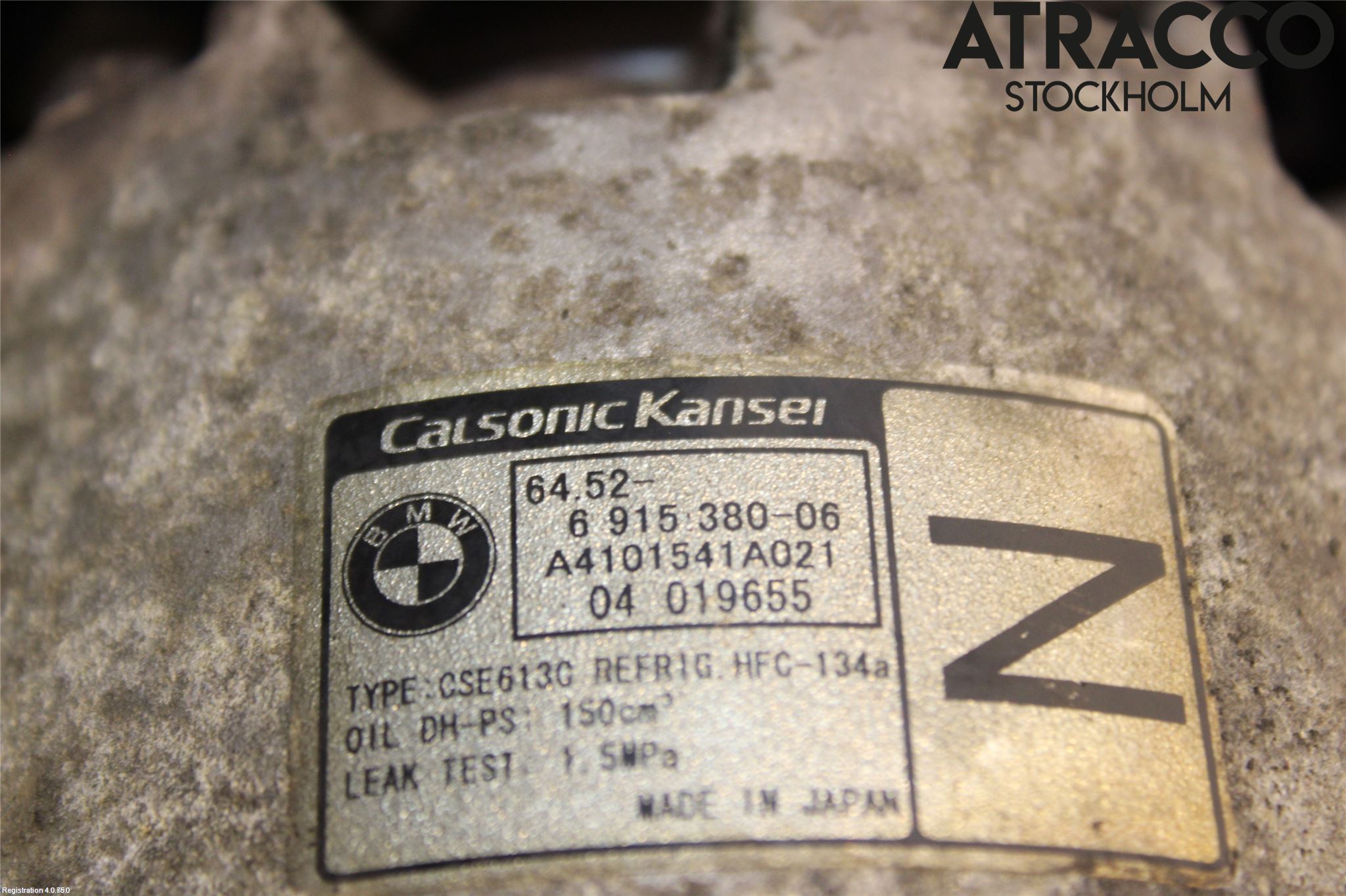 BMW 1 E87/81 5D/3D 03-11 Varme Ac Kompressor