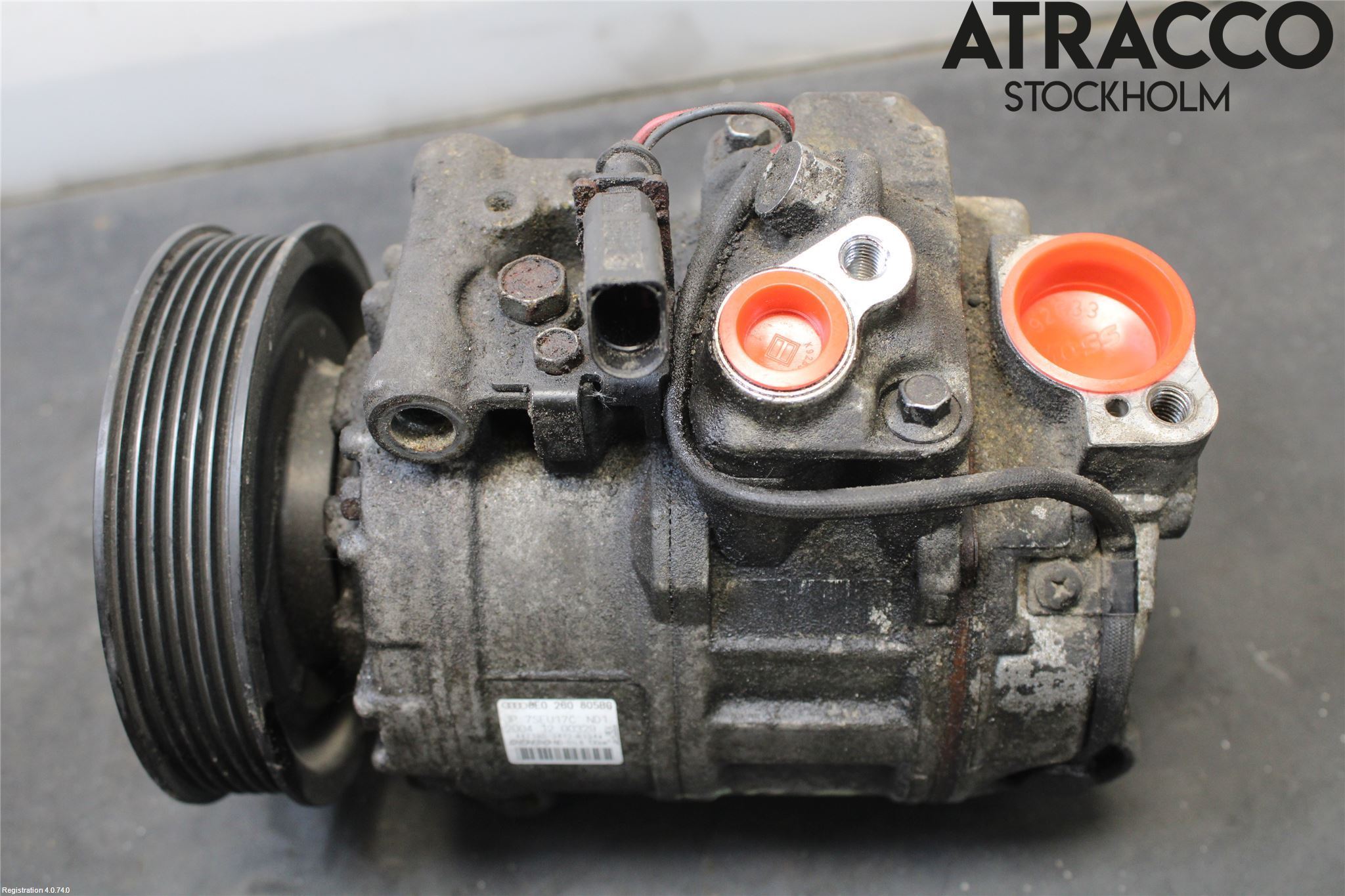 Audi A4/S4 05-07 Varme Ac Kompressor