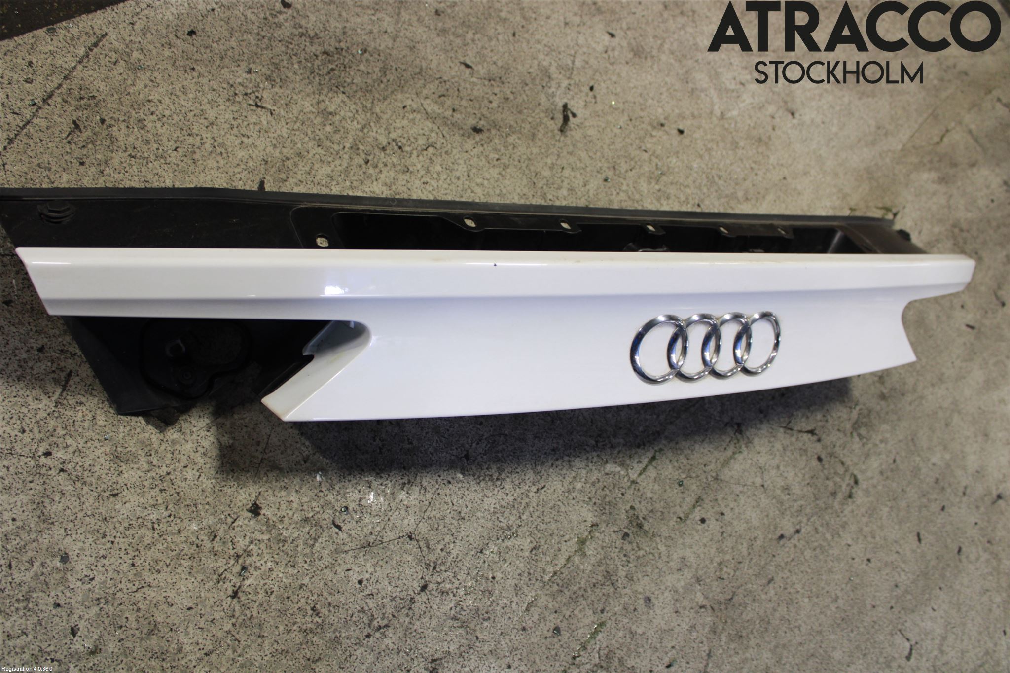 Audi A7/S7 4G 11-17 Refleksplate - Skiltplate