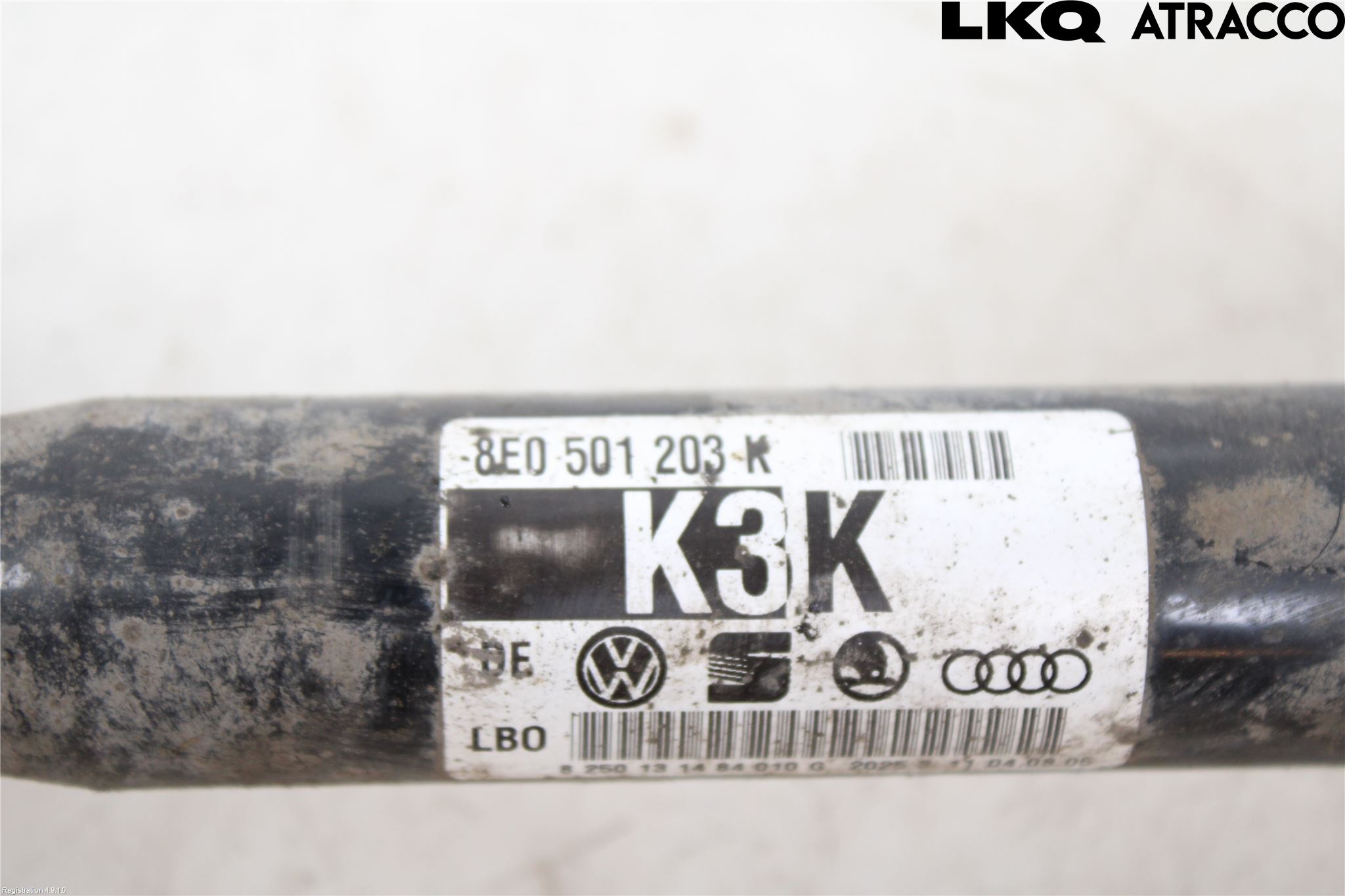 Audi A4/S4 05-07 Drivaksel Bak Kompl Høyre