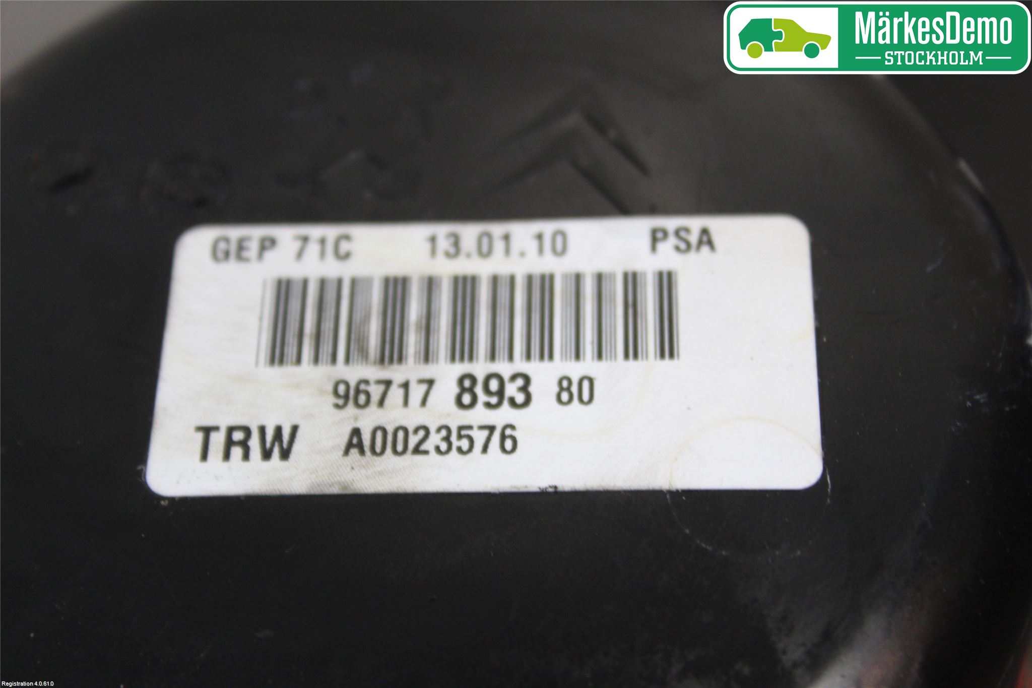 Citroen C5 08-17 Servostyring Eletrisk Pumpe