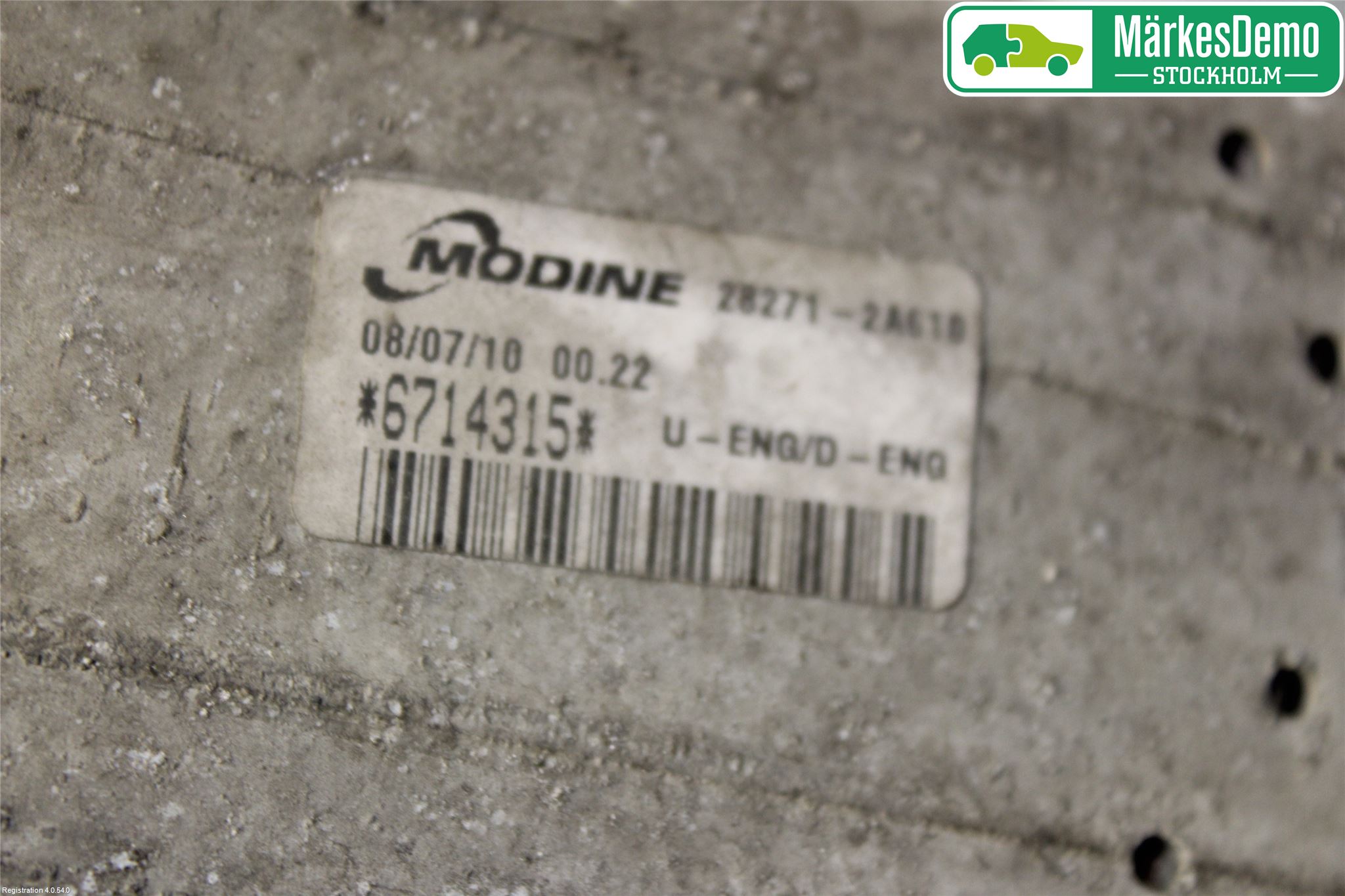 Kia CEED 06-12 Intercooler Radiator