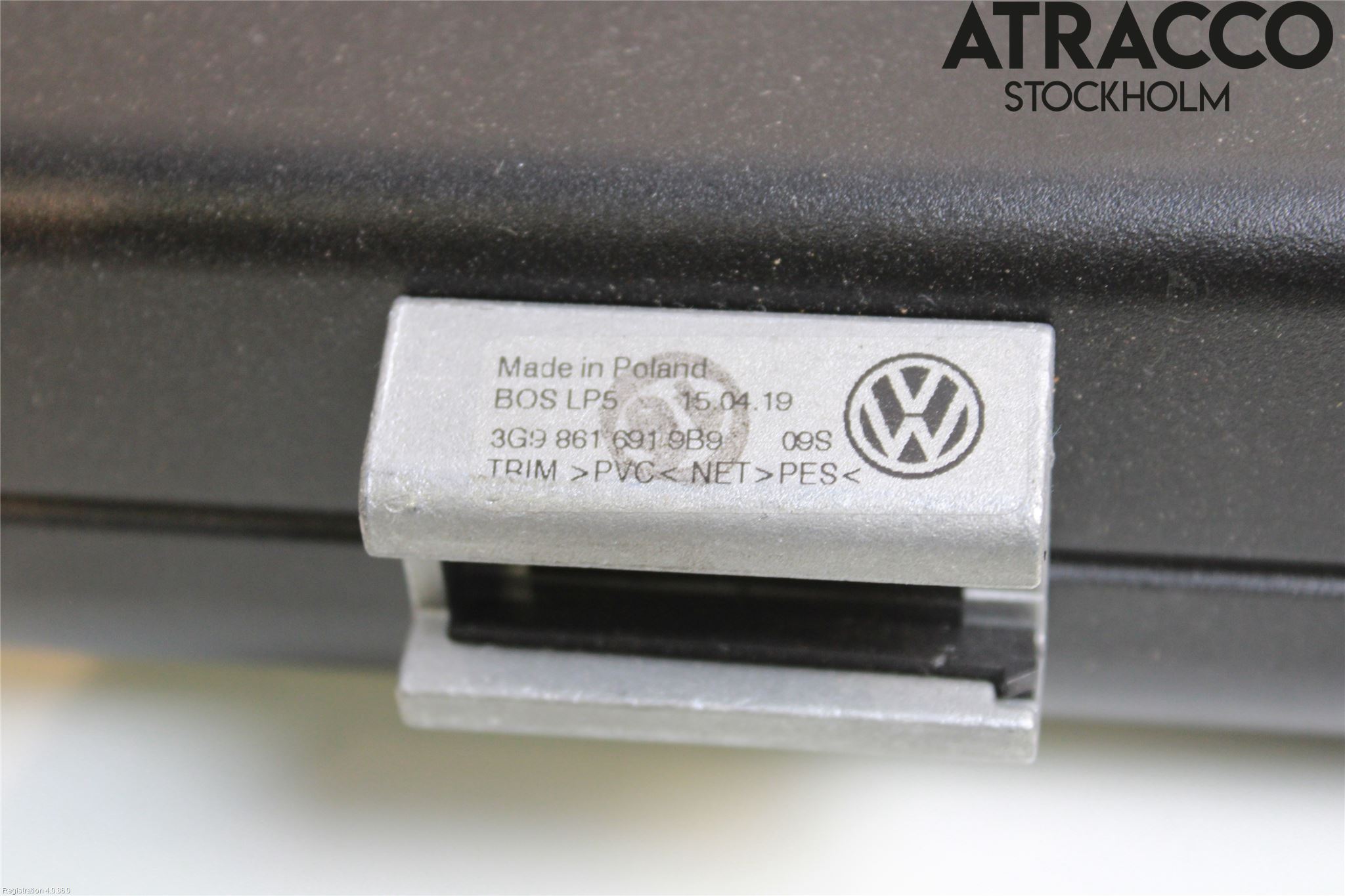 Volkswagen VW PASSAT 15-19 Innr Lastenett
