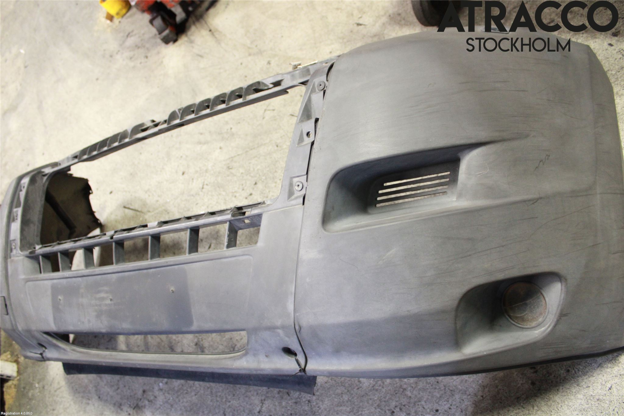 Citroen JUMPER 07-13 Støtfanger Foran Plastdeksel