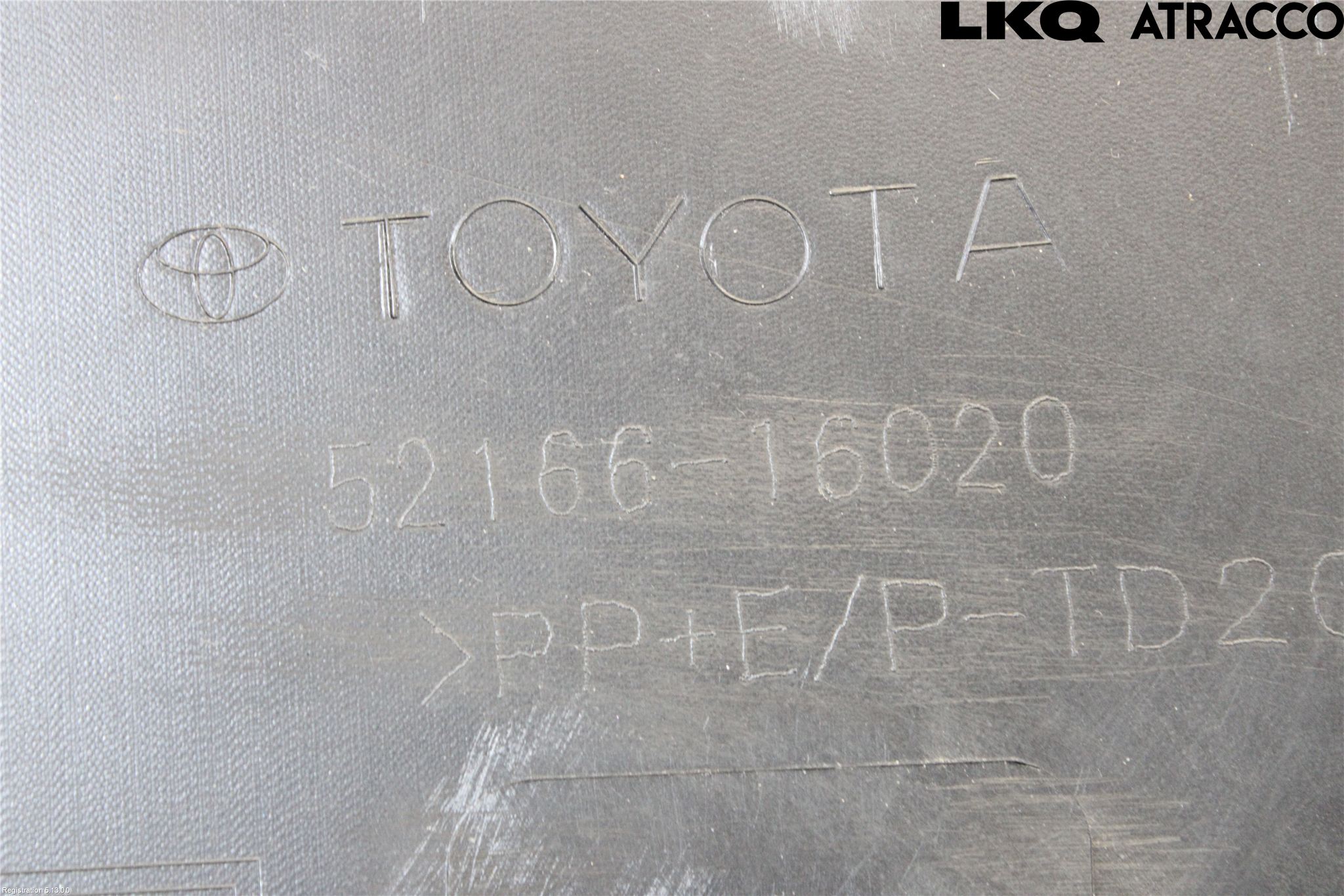 Toyota COROLLA CROSS XG10 22- Støtfanger Bak Hjørne Venstre