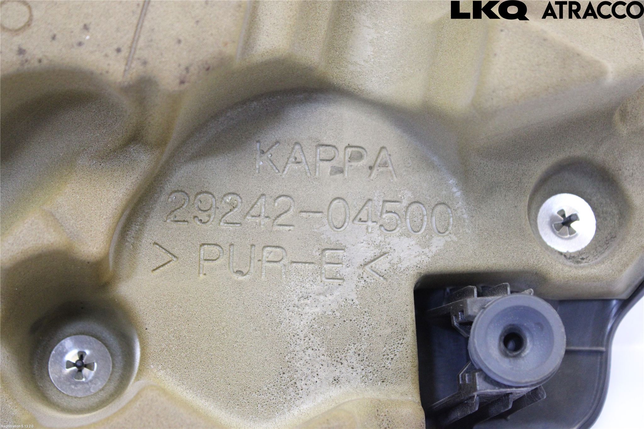 Kia STONIC 18->> Motor Deksel Over Motor