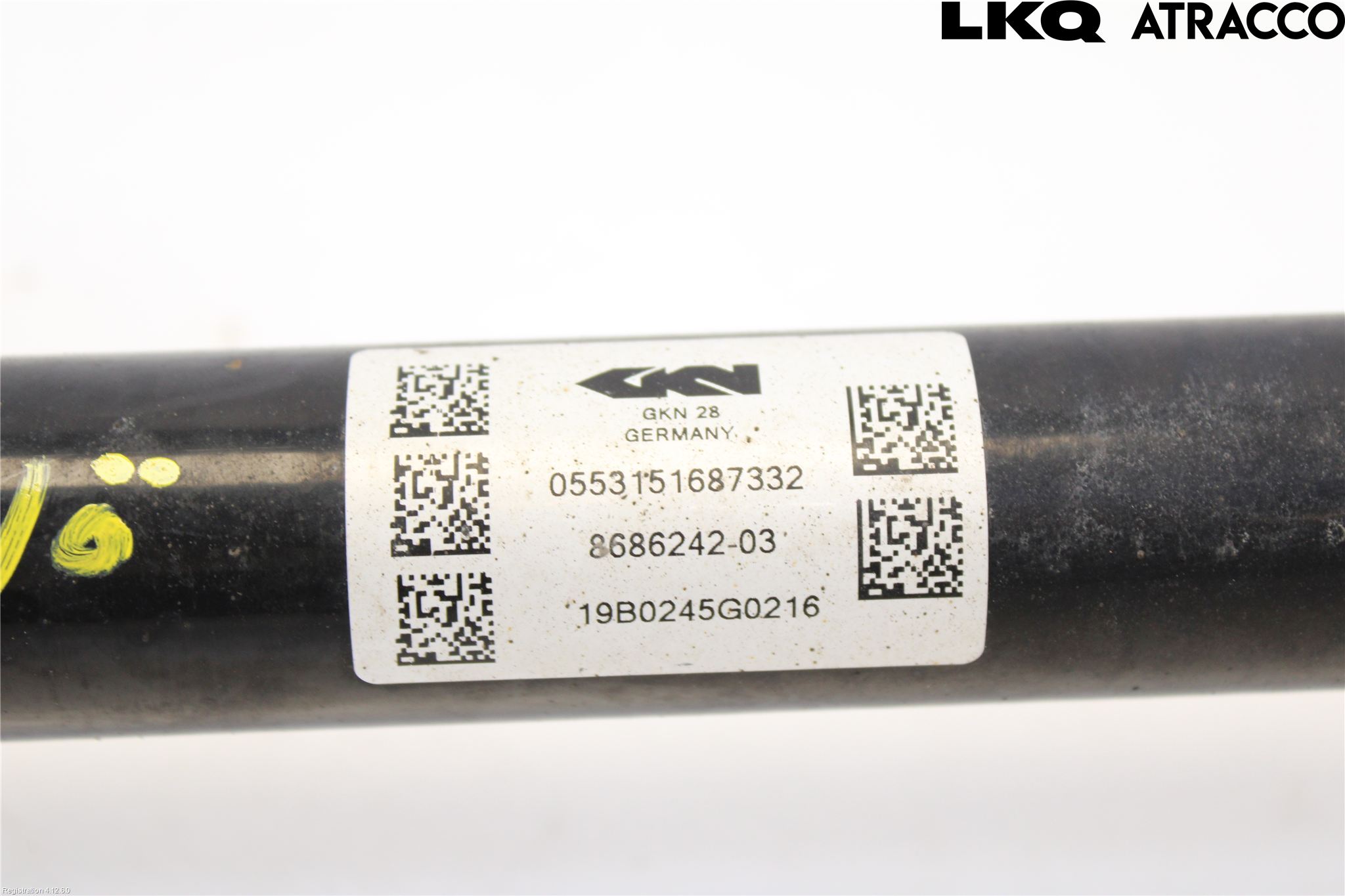 BMW 5 G30/G31/F90 17-23 Drivaksel Bak Kompl Høyre