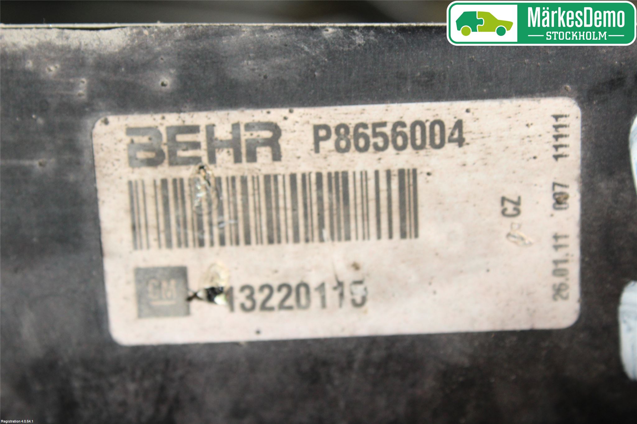 Saab 9-5 10-12 Kjølevifte Elektrisk