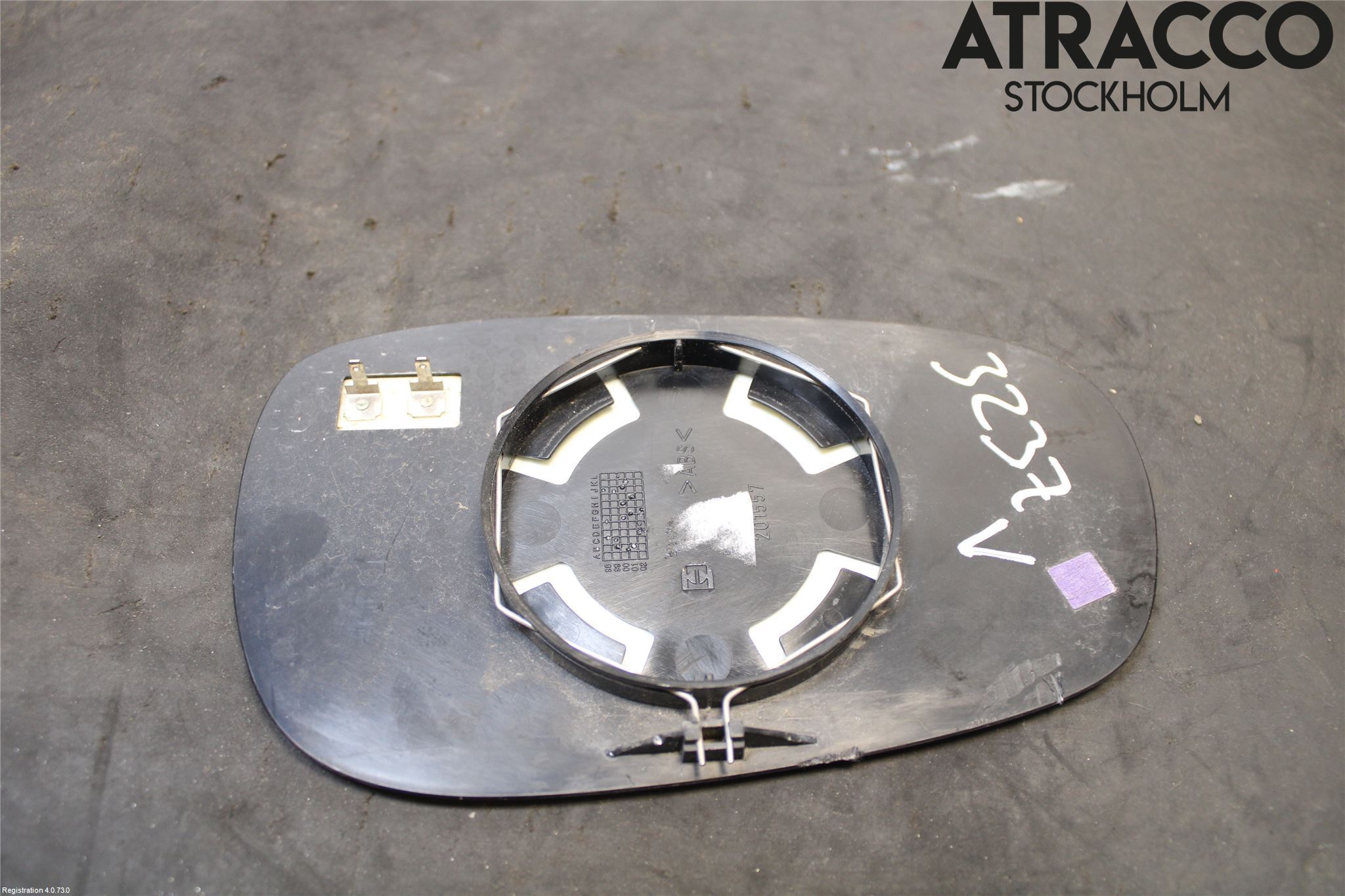 Peugeot 607 Speil Glass V