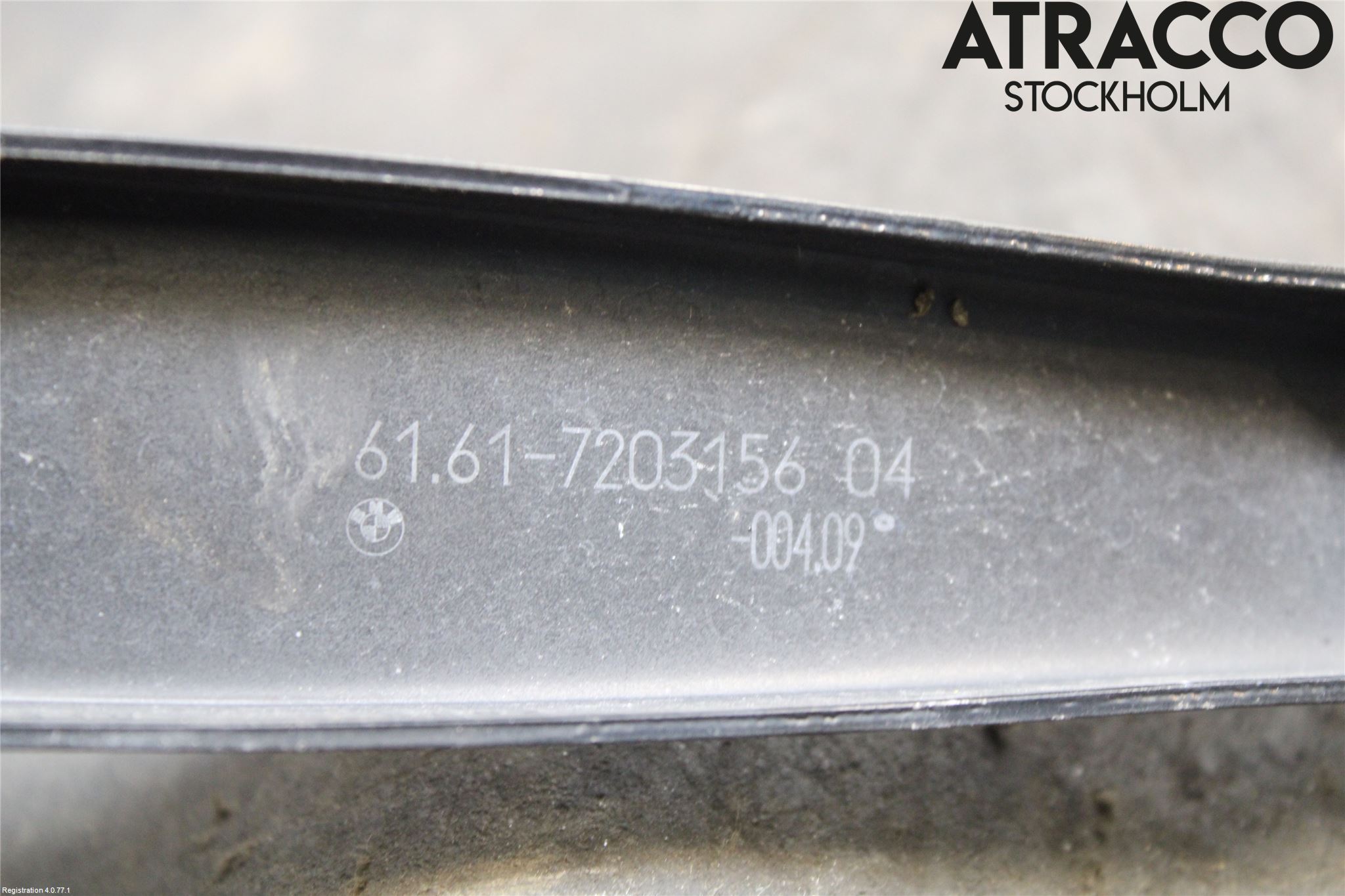 BMW 5 F10/F11/F18 09-17 Viskerarm-Armer Frontrute