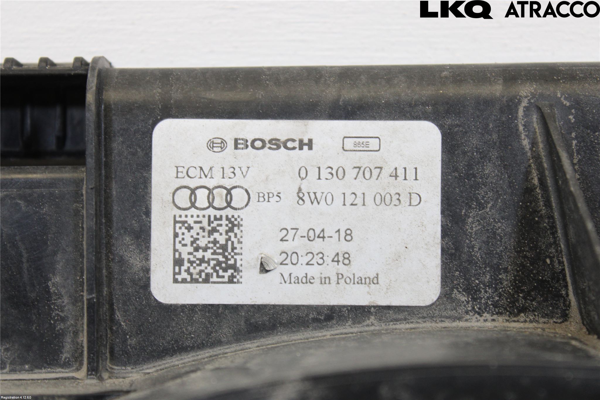 Audi Q7/SQ7 Kjølevifte Elektrisk
