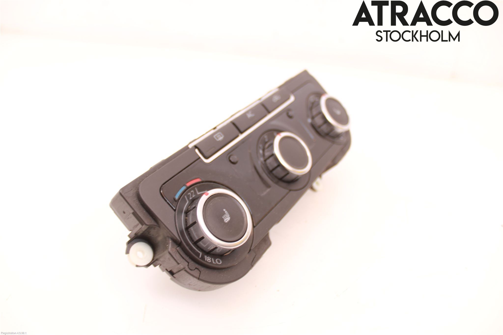 Volkswagen VW GOLF VI 09-13 Varme Ac Betjening-Display
