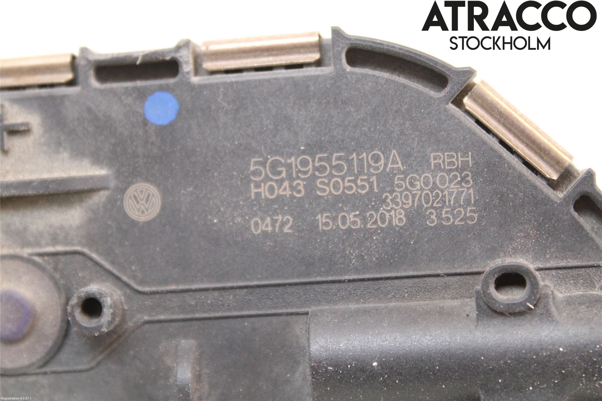 Volkswagen VW GOLF / E-GOLF VII 13-20 Viskermotor Frontrute