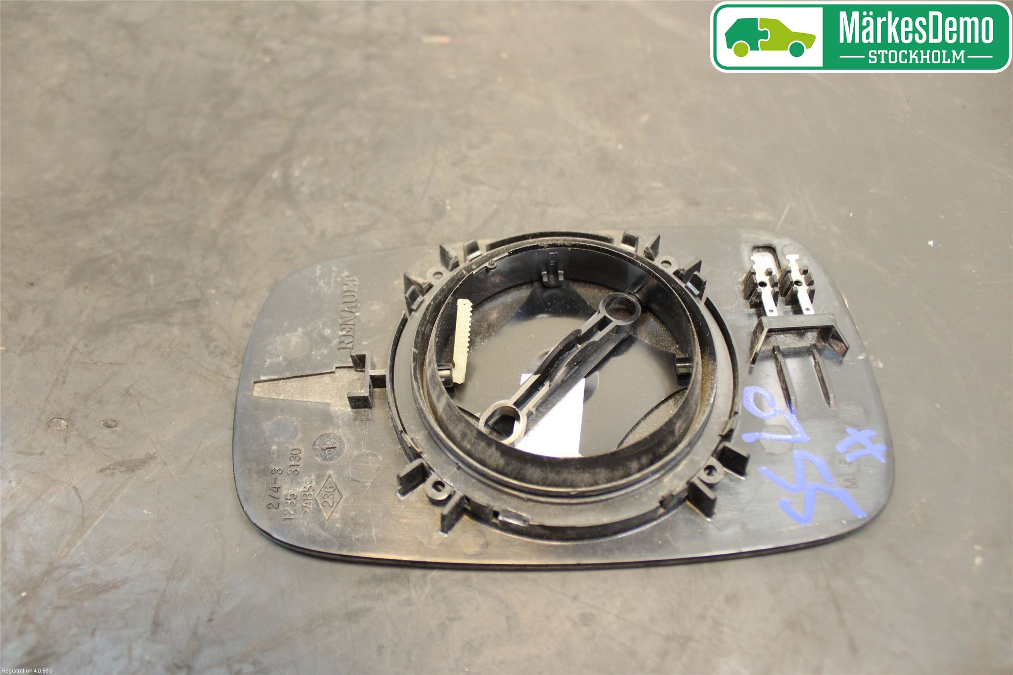 Renault SCÉNIC/GRAND 03-06 Speil Glass H