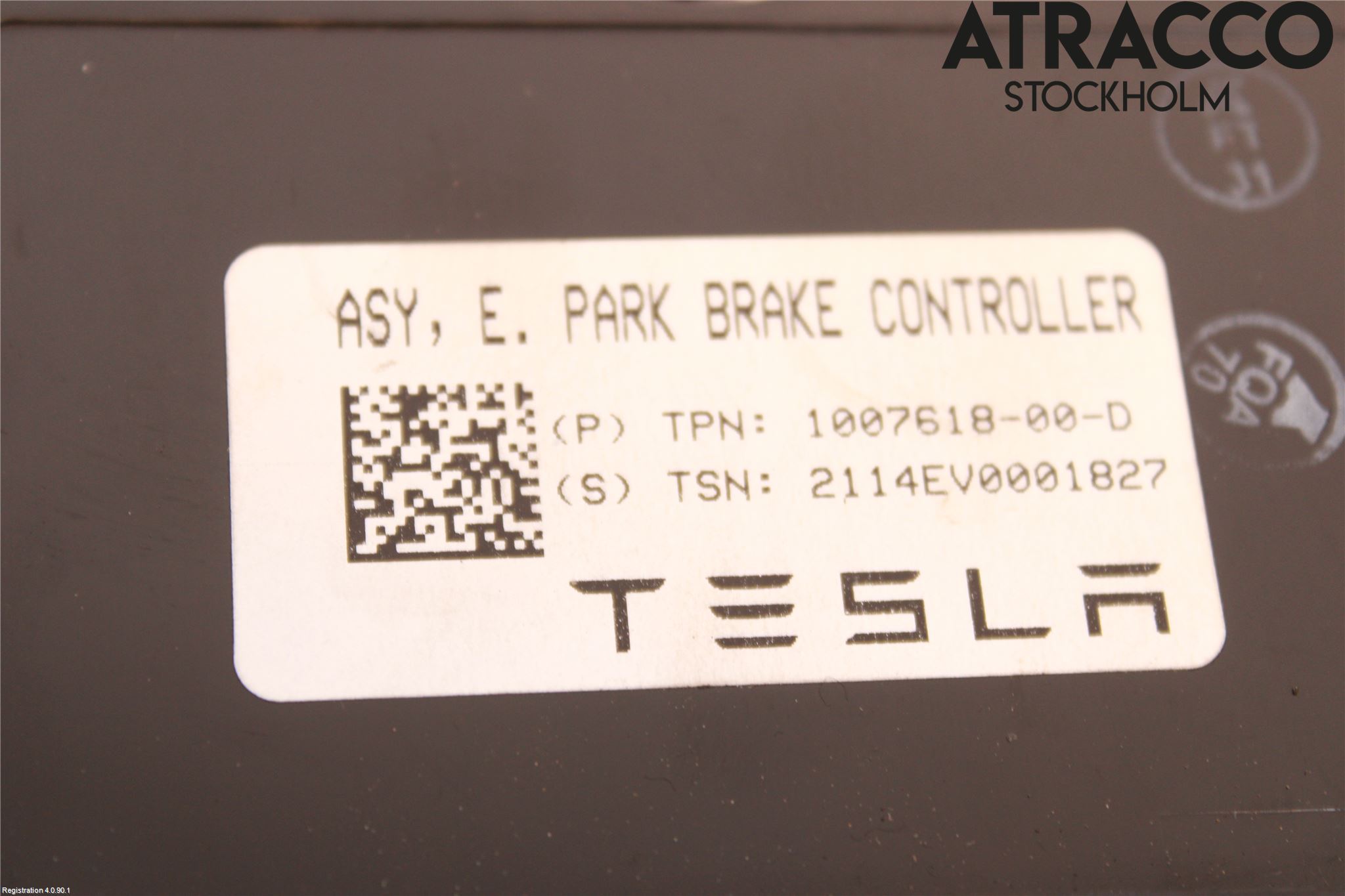 Tesla MODEL S 13- Styreenhet Parkbrems