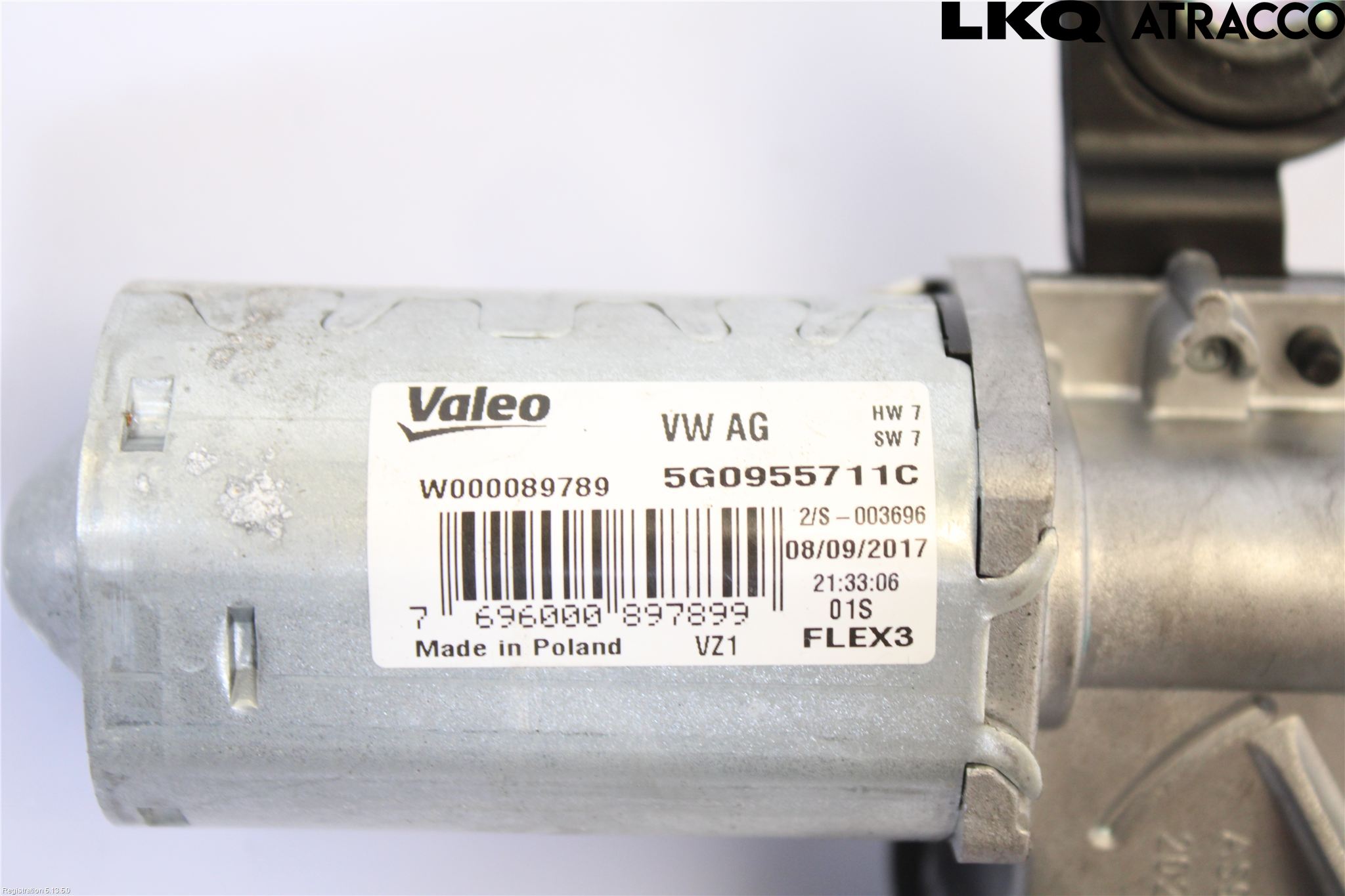 Volkswagen VW GOLF / E-GOLF VII 13-20 Viskermotor Bakluke