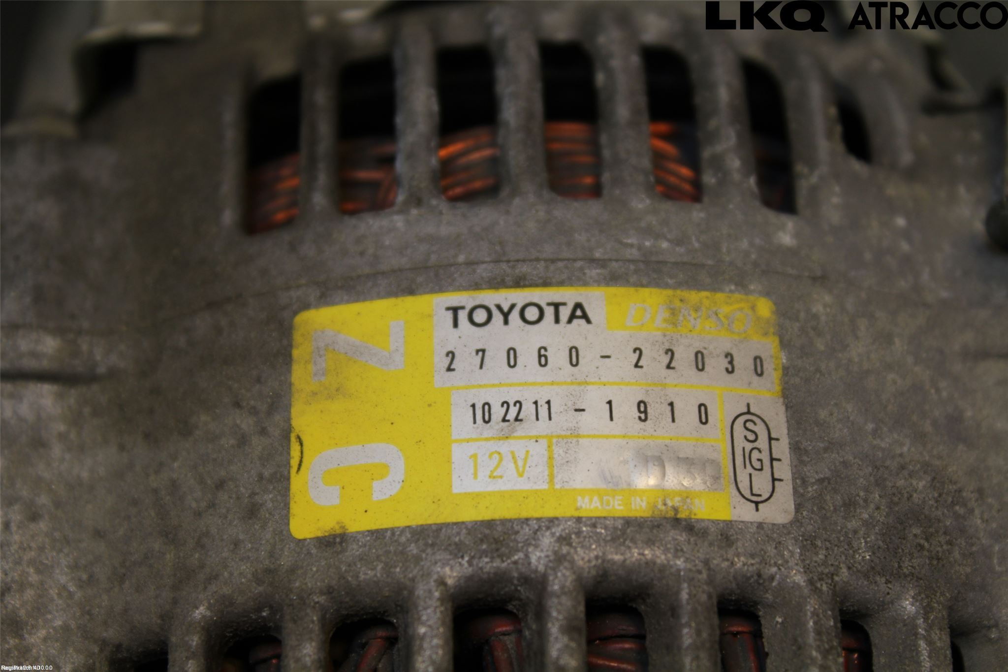 Toyota COROLLA 02-07 Dynamo