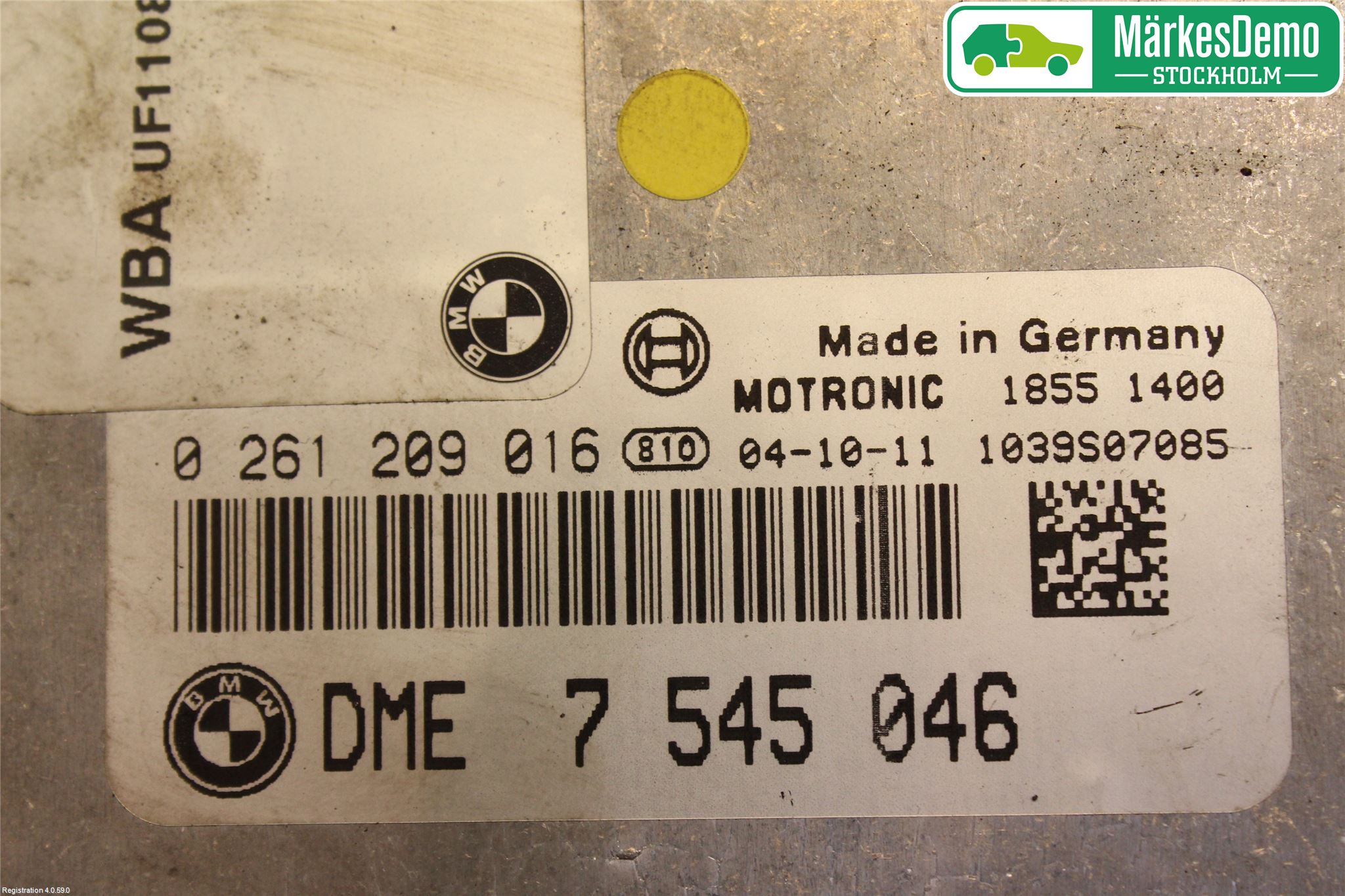 BMW 1 E87/81 5D/3D 03-11 Styreenhet Innsprøytning