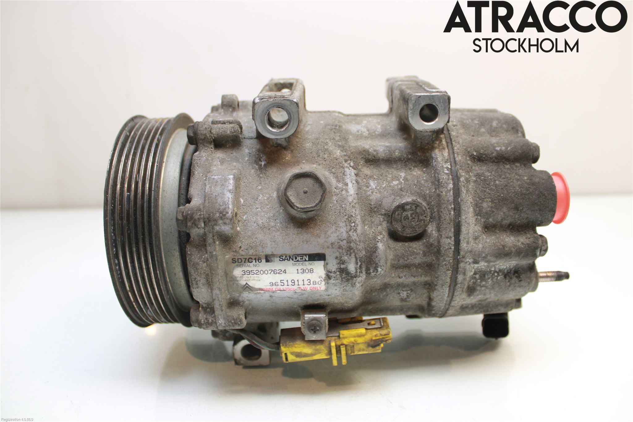 Citroen C4 GRAND PICASSO 07-13 Varme Ac Kompressor