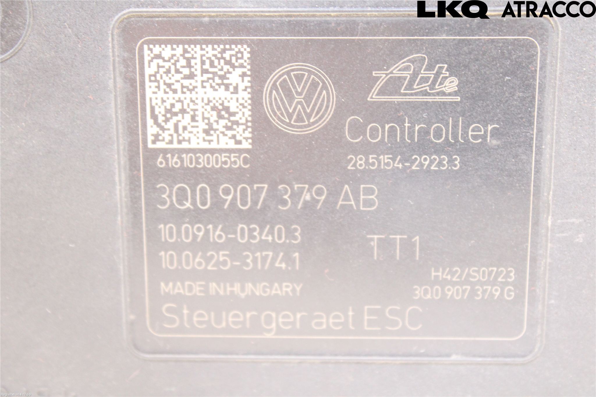 Volkswagen VW GOLF SPORTSVAN 15-20 Abs Hydraulikkaggregat