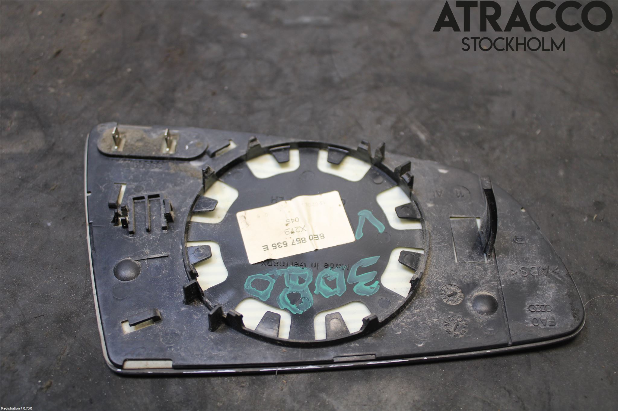 Audi A3/S3     04-05 Speil Glass V