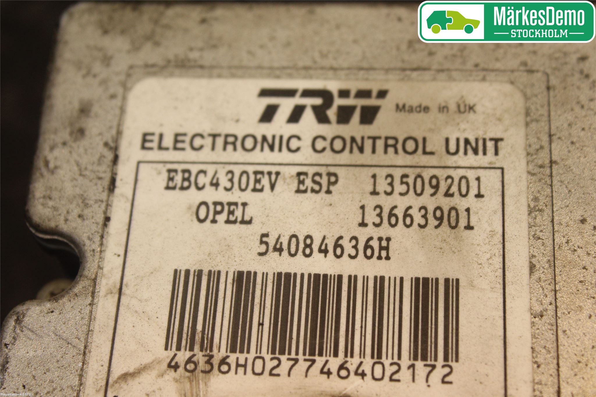 Opel VECTRA C 02-05 Abs Hydraulikkaggregat