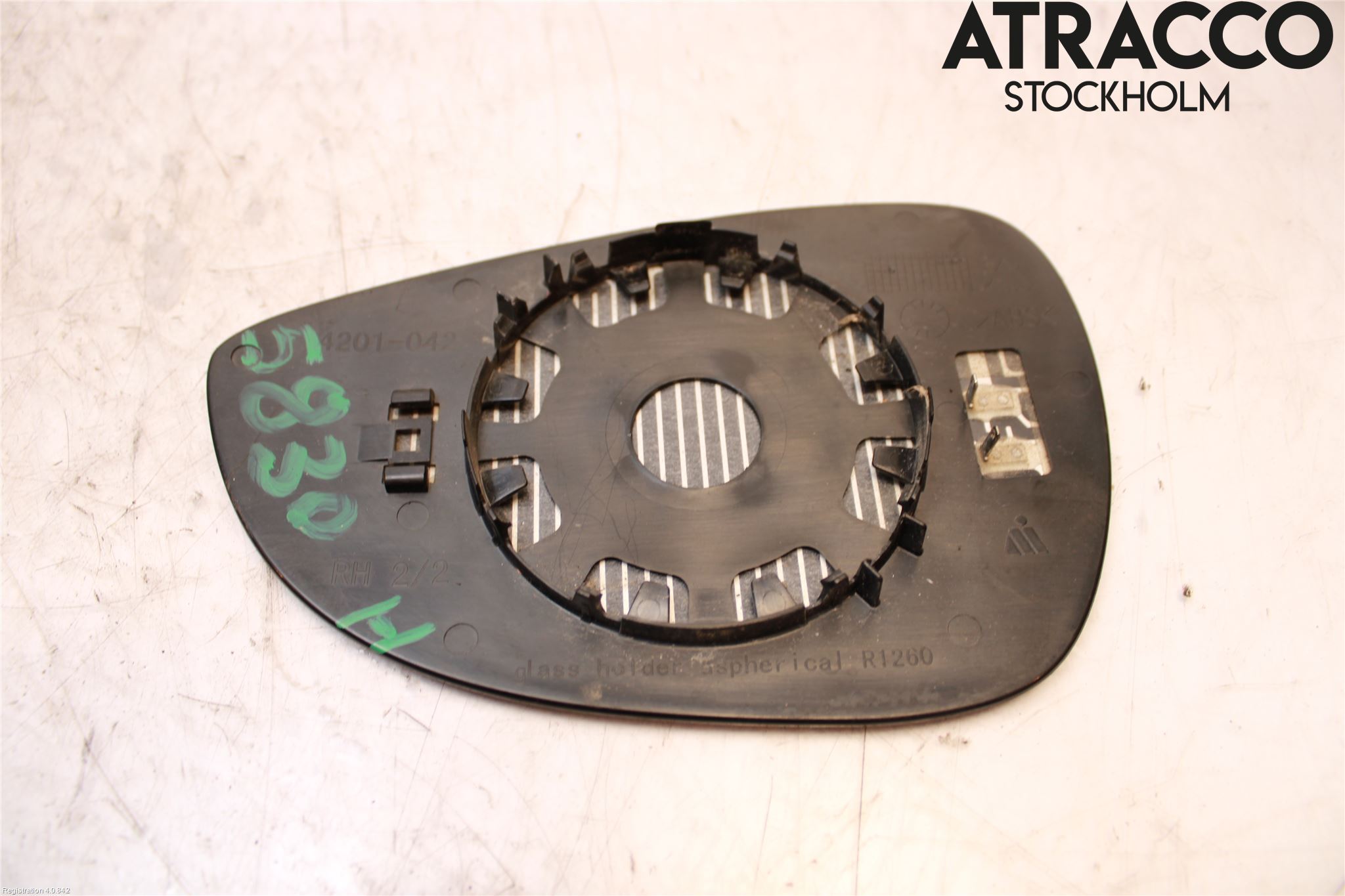 Ford FIESTA 09-12 Speil Glass H