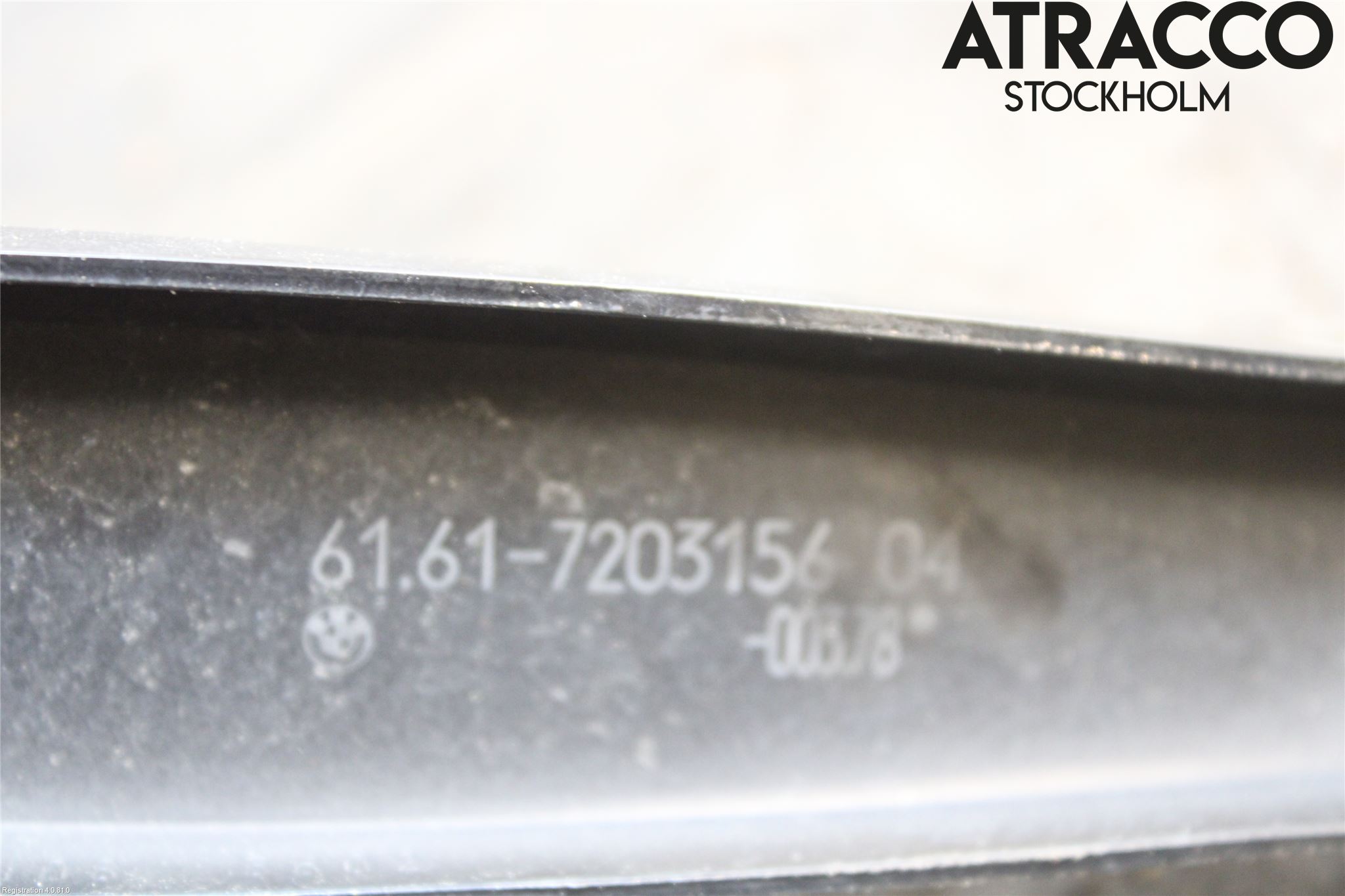 BMW 5 F10/F11/F18 09-17 Viskerarm-Armer Frontrute