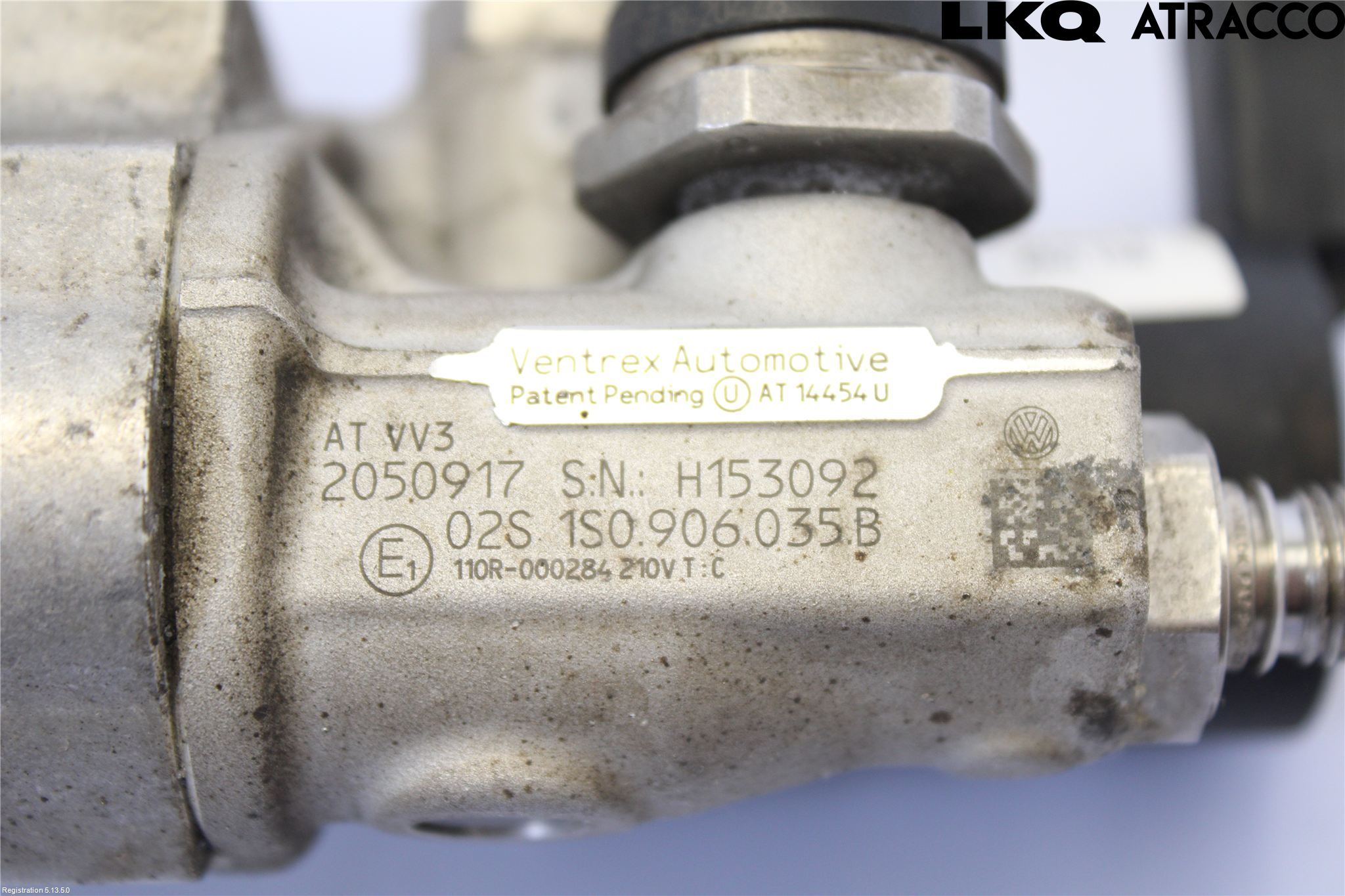Volkswagen VW GOLF / E-GOLF VII 13-20 Drivstoff Gass Regulator