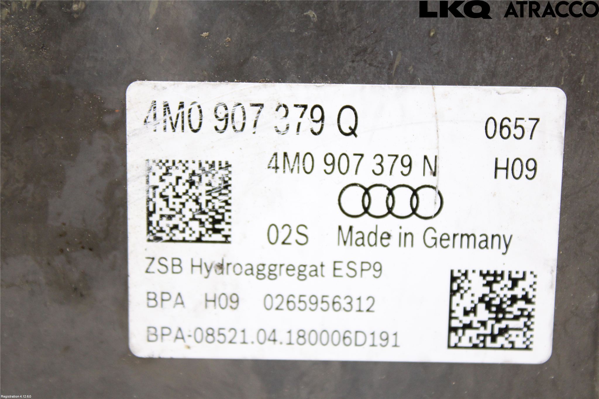 Audi Q7/SQ7 Abs Hydraulikkaggregat