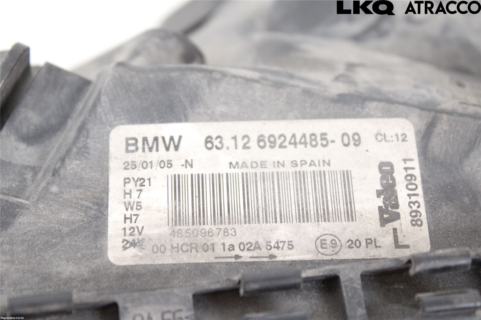 BMW 1 E87/81 5D/3D 03-11 Frontlykt Venstre