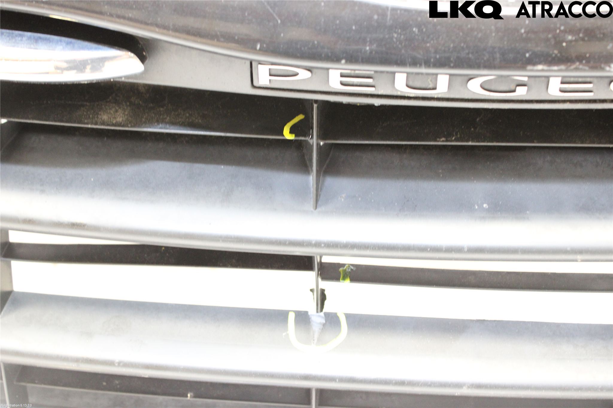 Peugeot EXPERT 07-14 Grill Komplett
