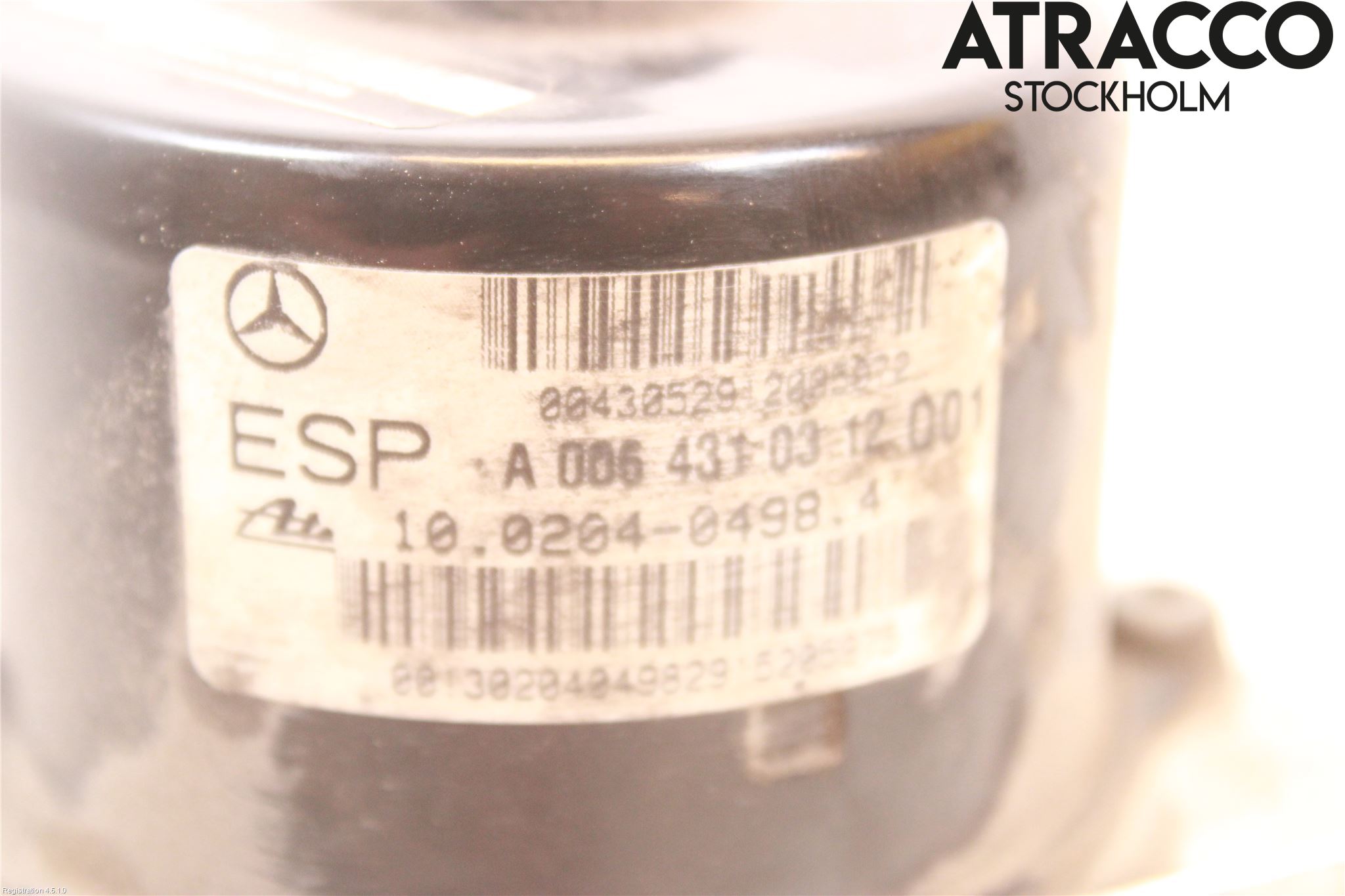 Mercedes-Benz MB C (203) 00-07 Abs Hydraulikkaggregat