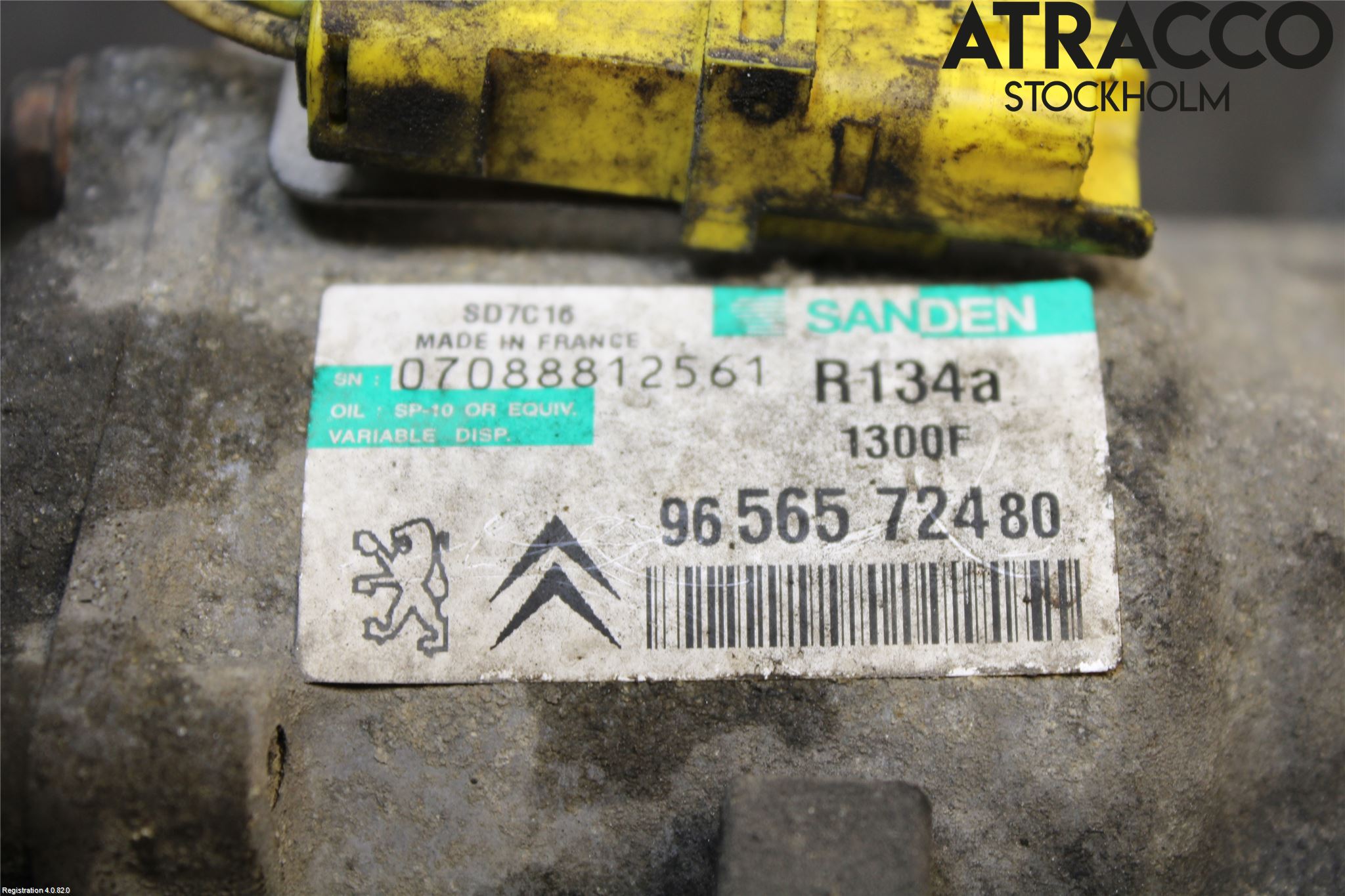 Citroen C5     05-08 Varme Ac Kompressor