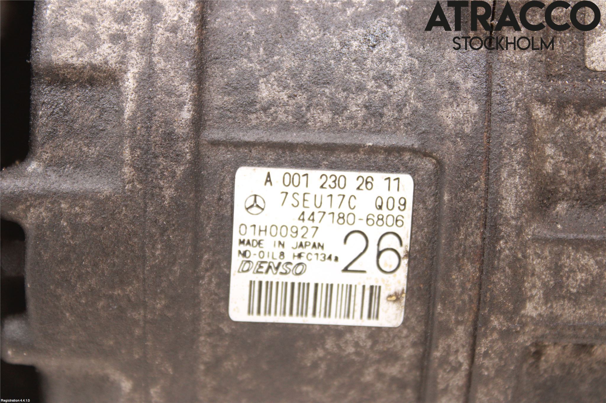 Mercedes-Benz MB E-KLASS (W211) 02-09 Varme Ac Kompressor