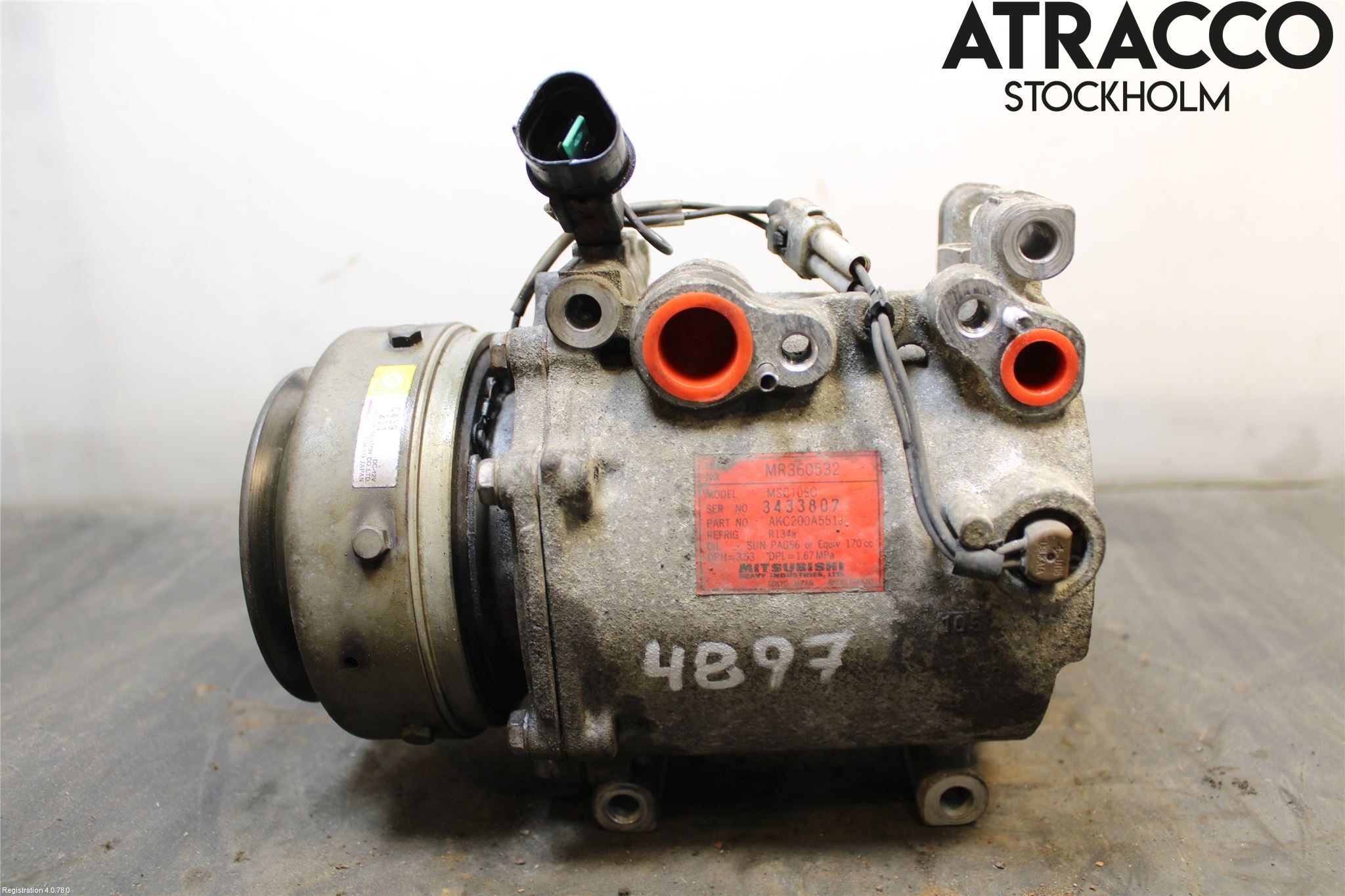 Mitsubishi PAJERO  99-06 Varme Ac Kompressor