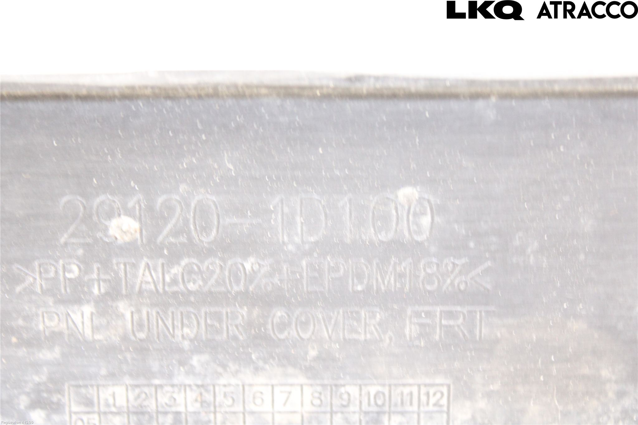 Kia CARENS II 07-12 Bunnplate U Motor-Gear-Dørk