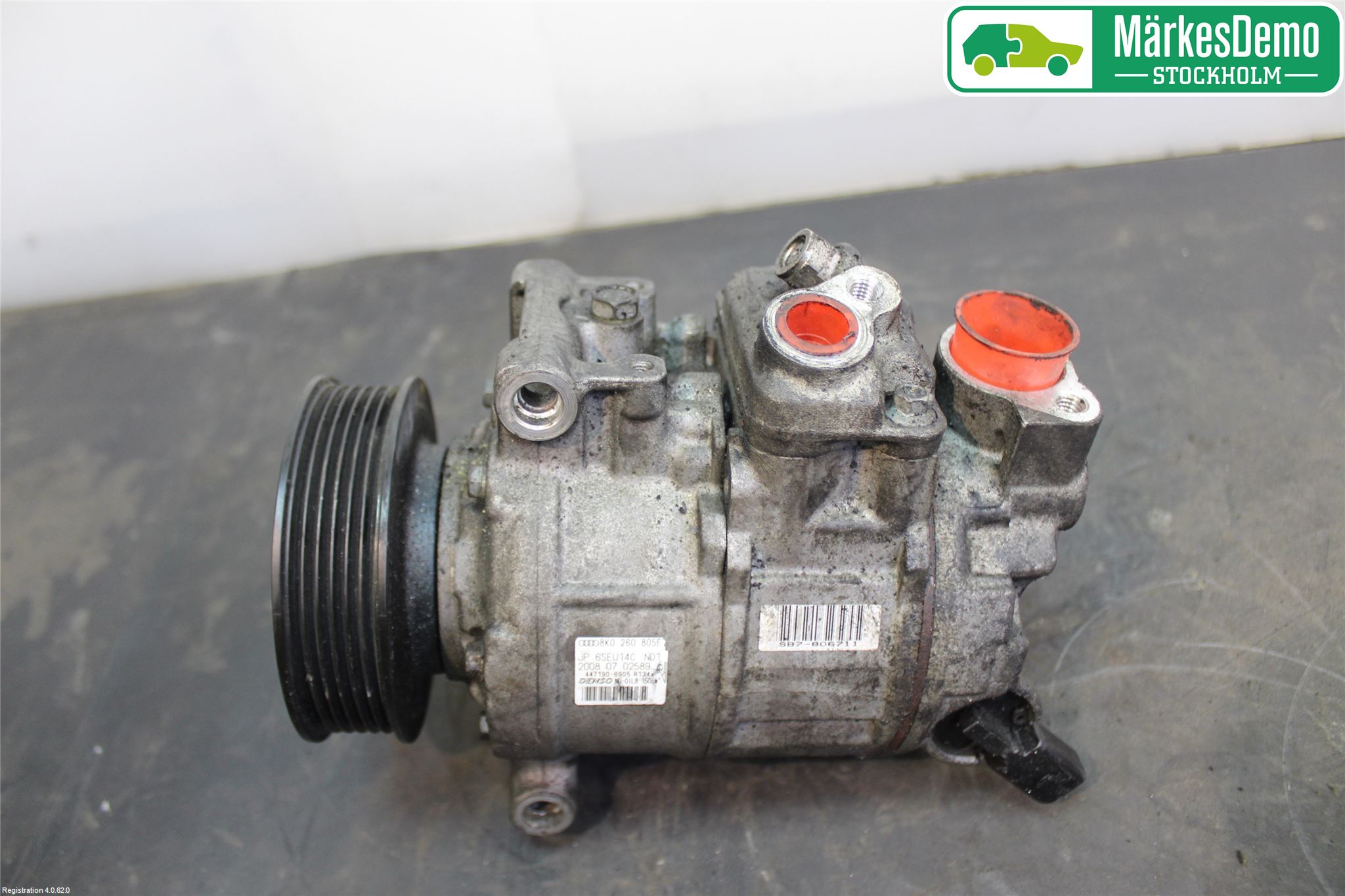 Audi A4/S4 08-11 Varme Ac Kompressor